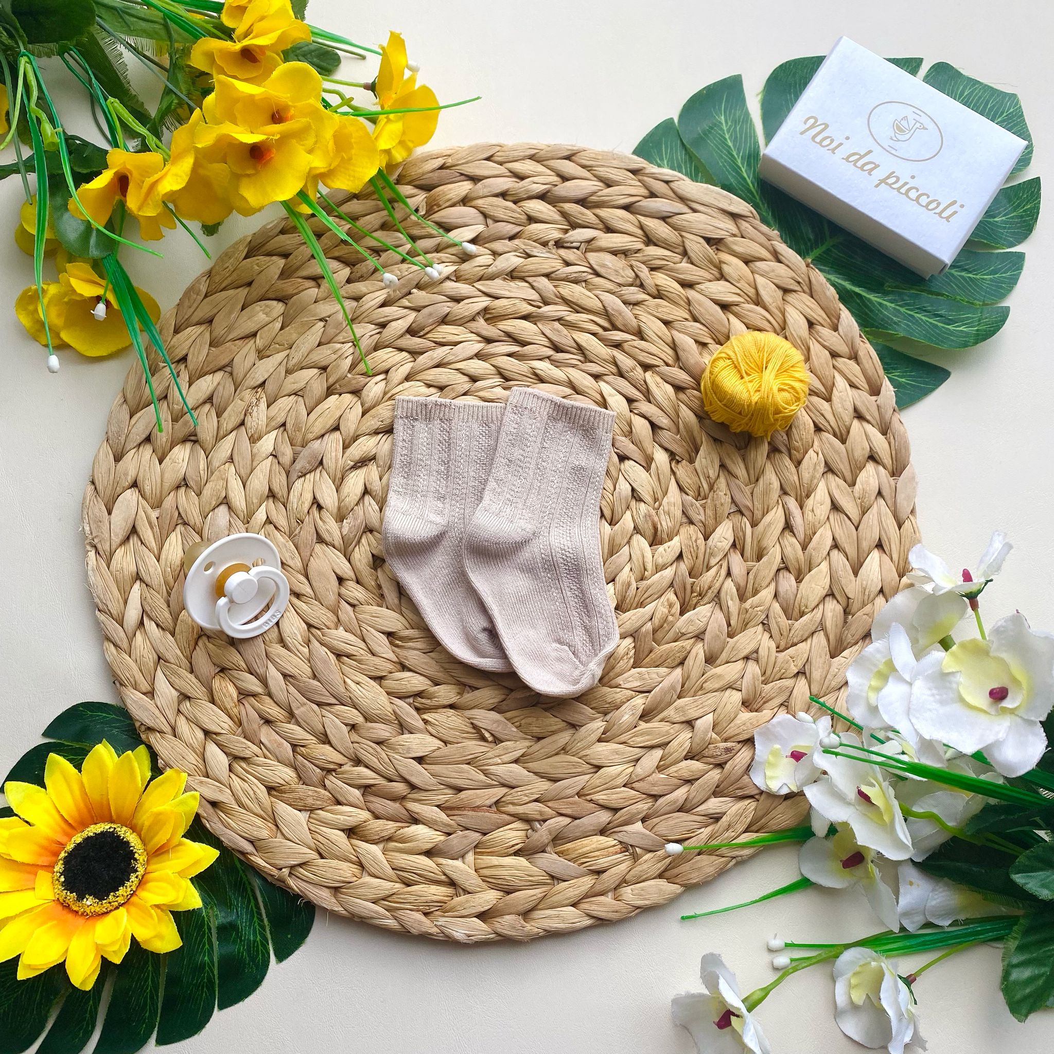 CALZINI BEIGE - Noi da piccoli