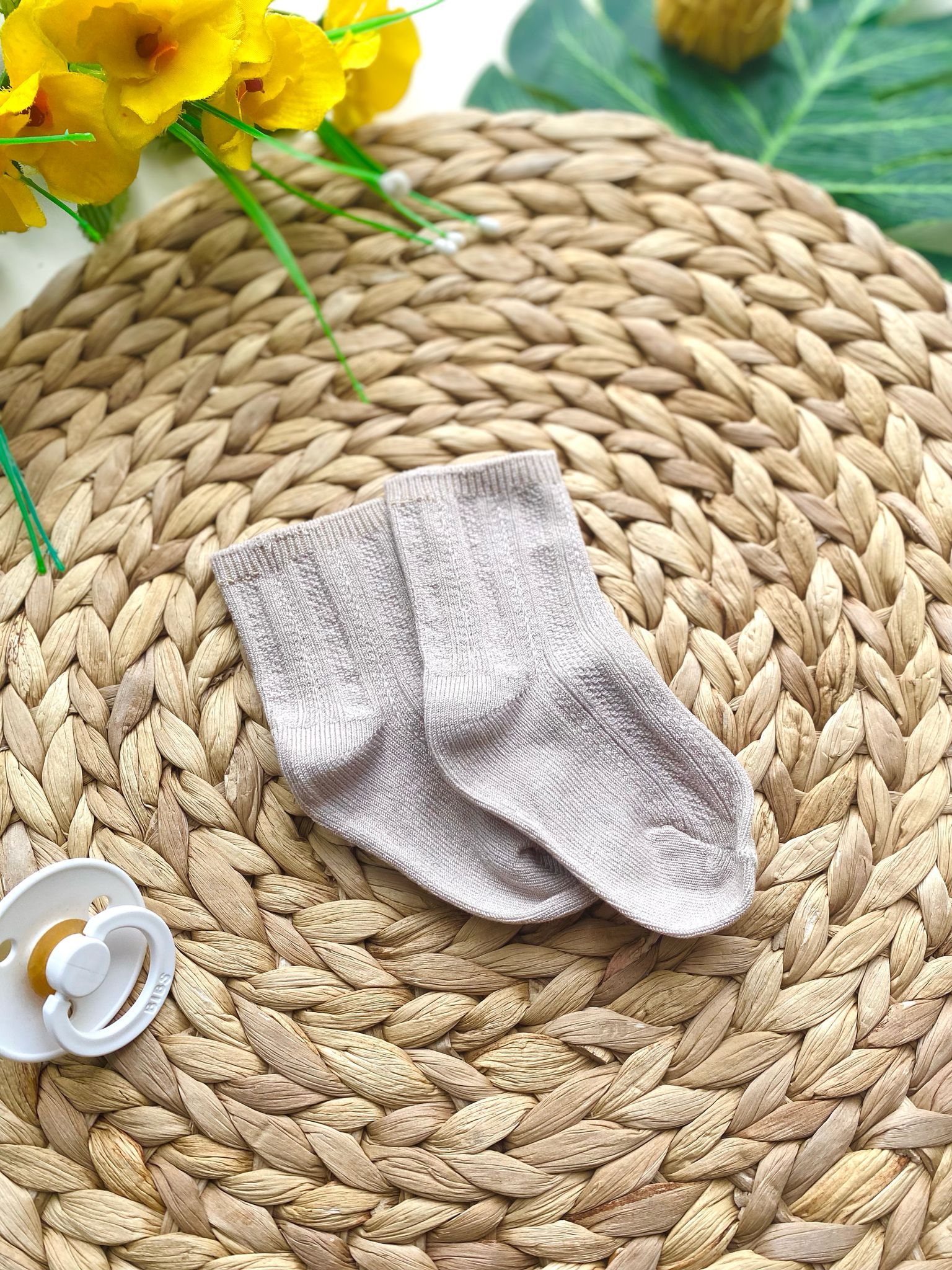 CALZINI BEIGE - Noi da piccoli