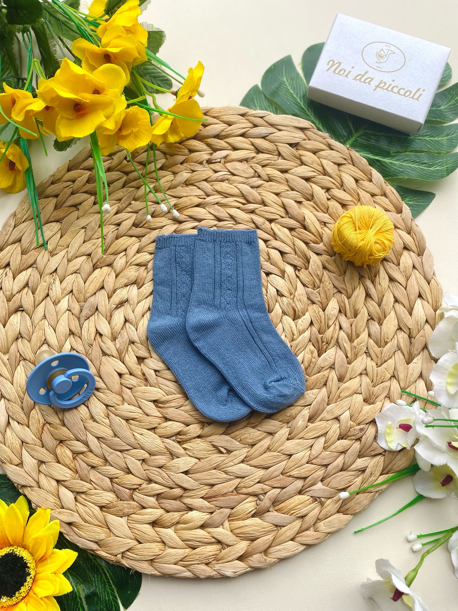 CALZINI IN COLORAZIONE BLU - Noi da piccoli