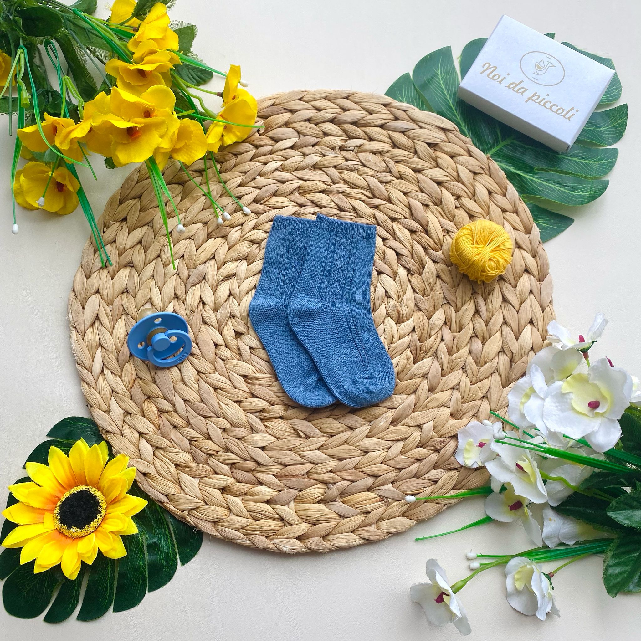 CALZINI IN COLORAZIONE BLU - Noi da piccoli