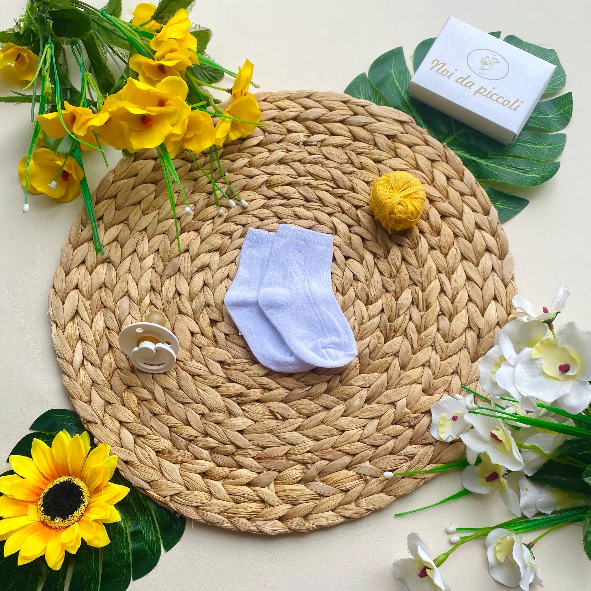 CALZINI IN COLORAZIONE NATURAL - Noi da piccoli