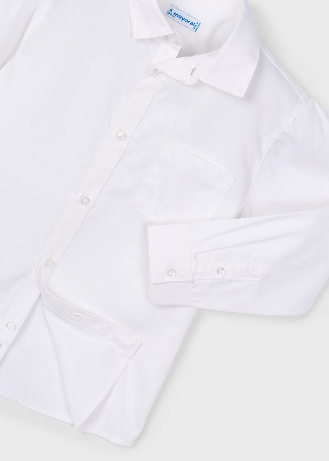CAMICIA 100% COTONE BIANCO - Noi da piccoli