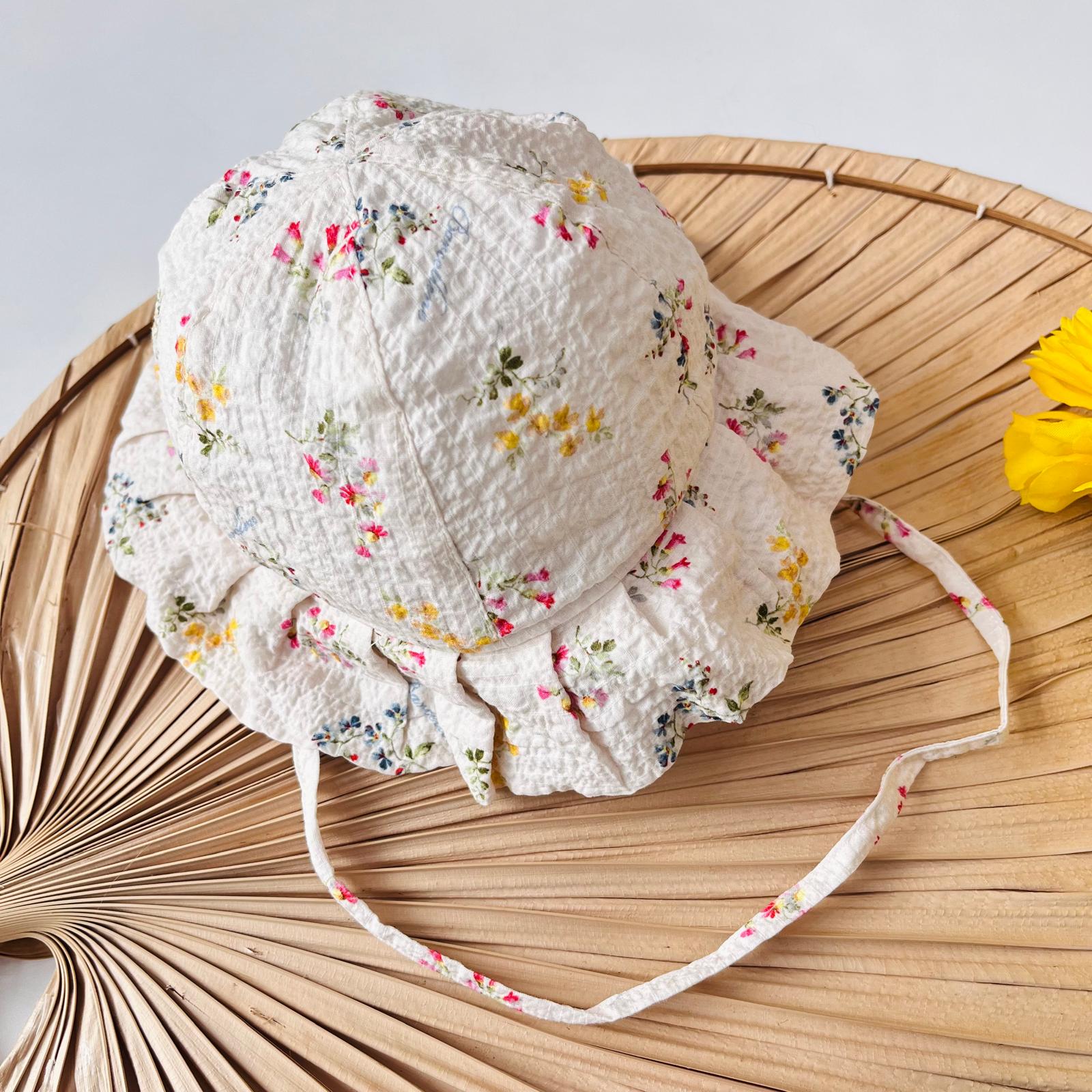 CAPPELLINO AVORIO FLORES - Noi da piccoli