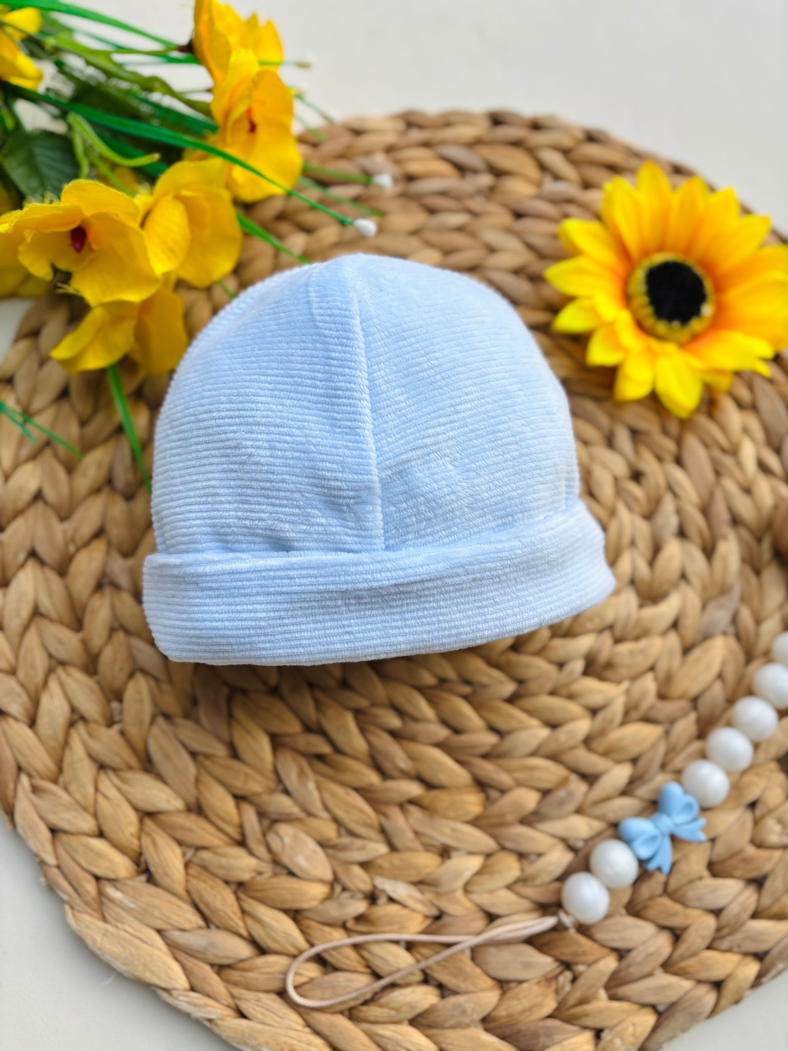 CAPPELLINO IN CINIGLIA A COSTINE CELESTE - Noi da piccoli