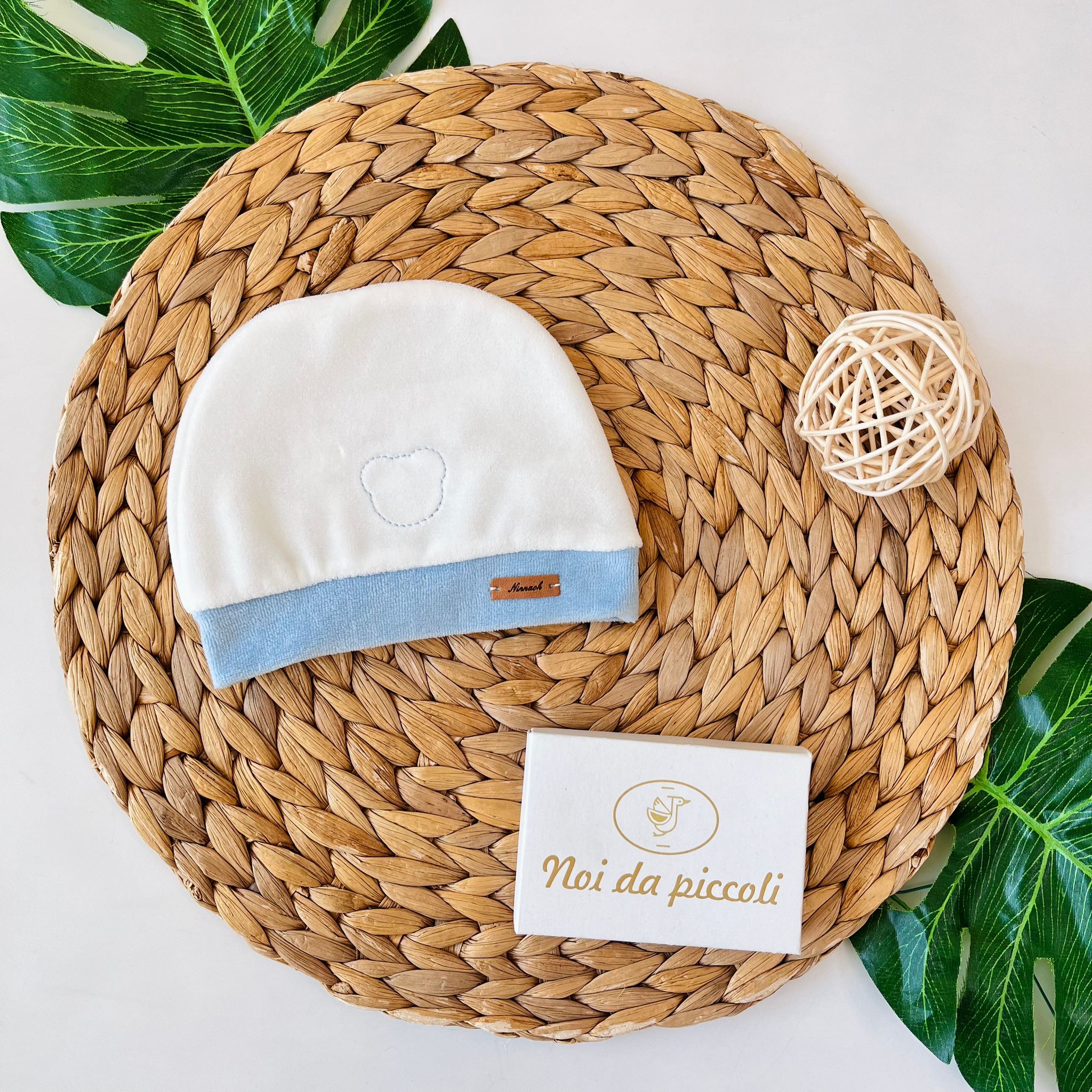 CAPPELLINO IN CINIGLIA CON ORSETTO PANNA CIELO - Noi da piccoli