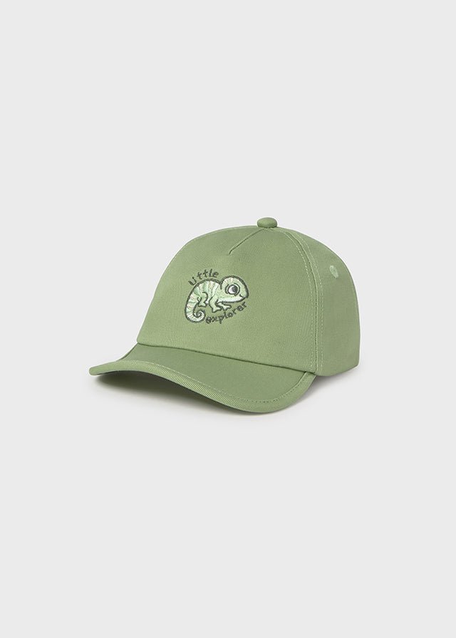 CAPPELLO A BERRETTO CON COCCODRILLO VERDE - Noi da piccoli
