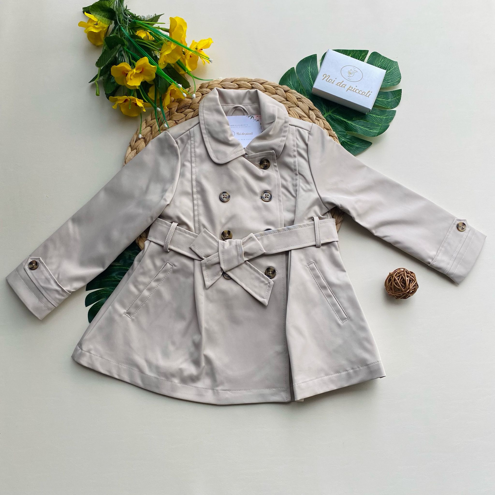 CAPPOTTINO in colorazione Beige - Noi da piccoli