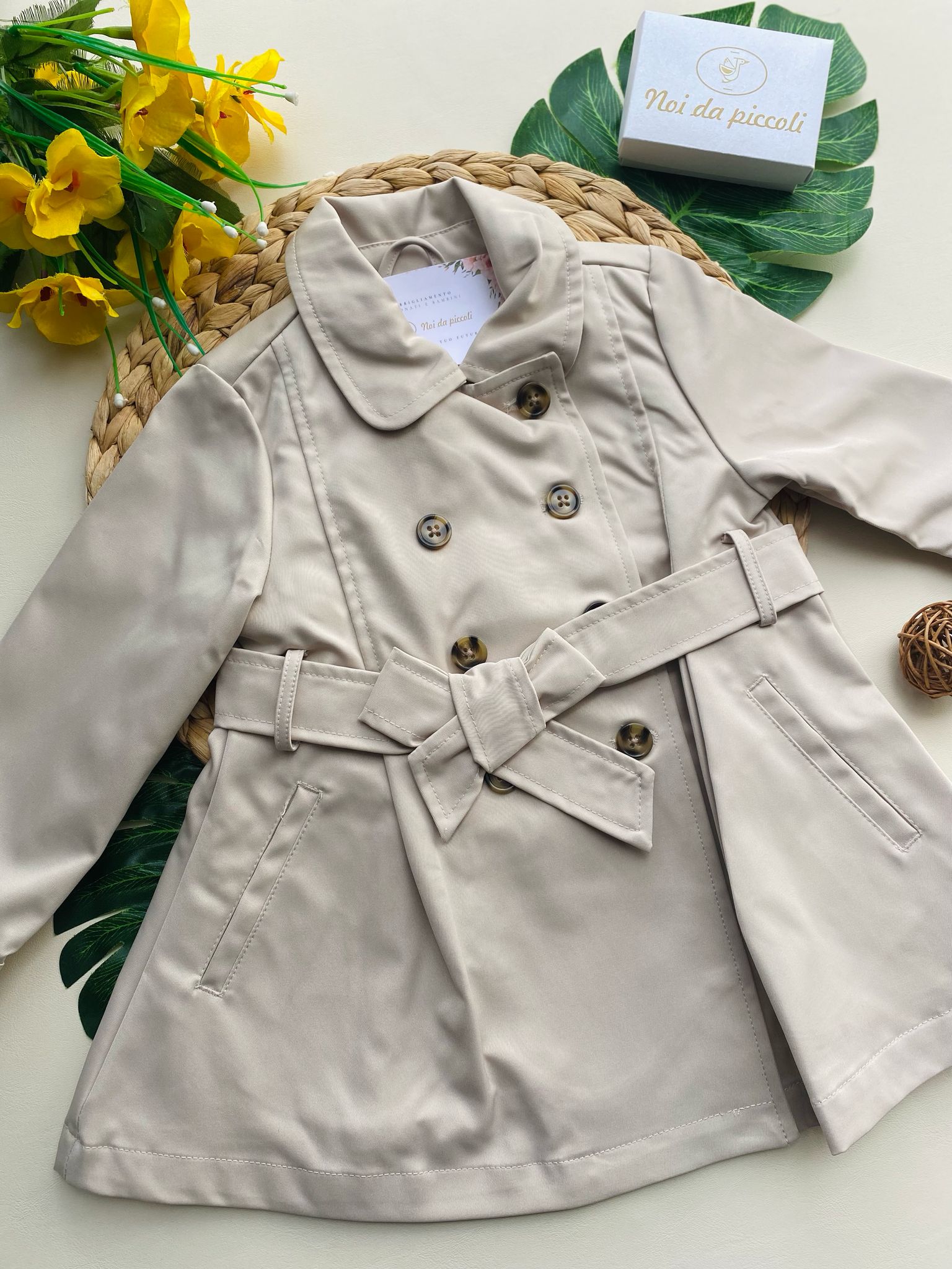 CAPPOTTINO in colorazione Beige - Noi da piccoli