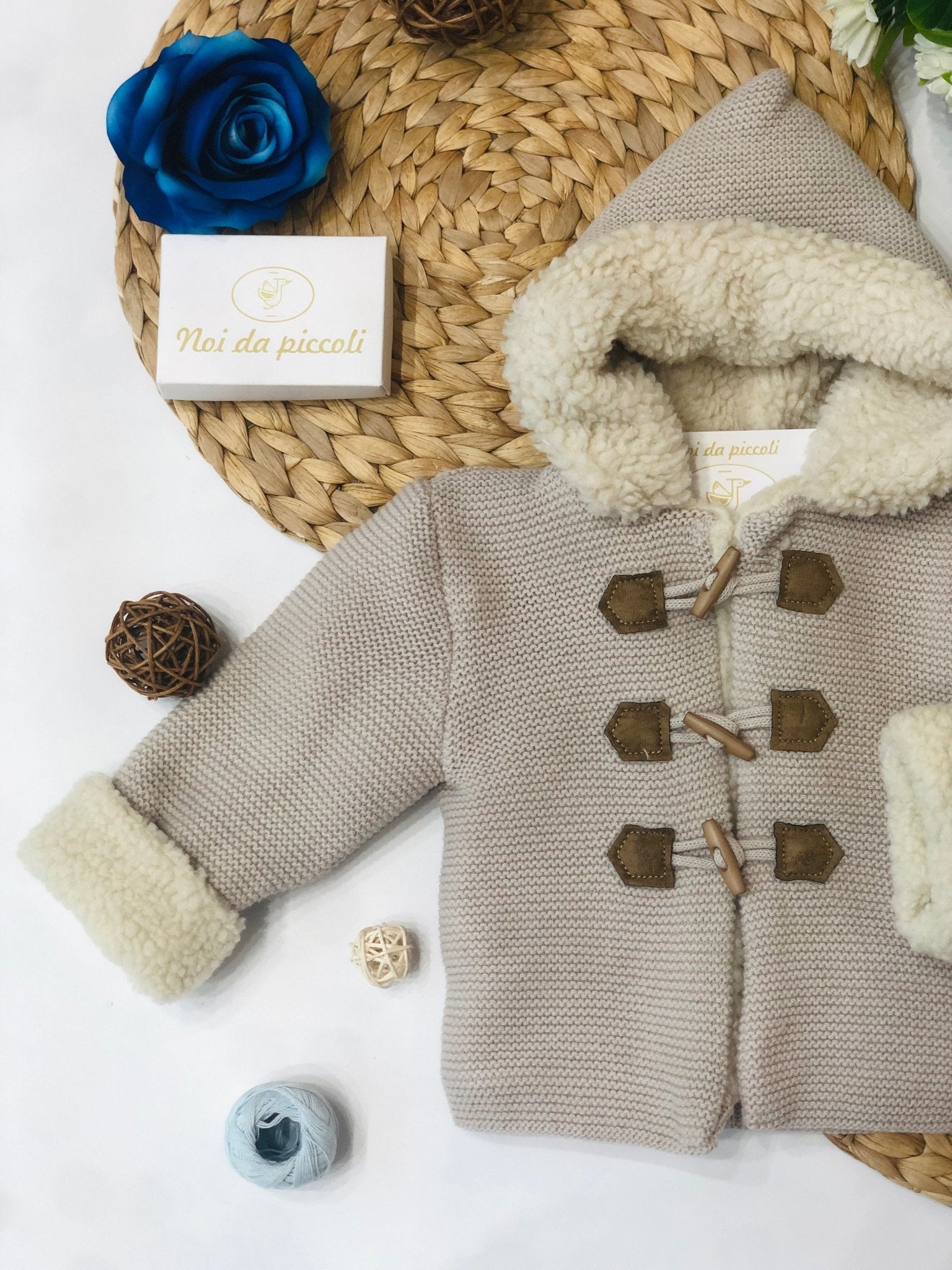 CAPPOTTINO IN MAGLIA MONTGOMERY - Noi da piccoli