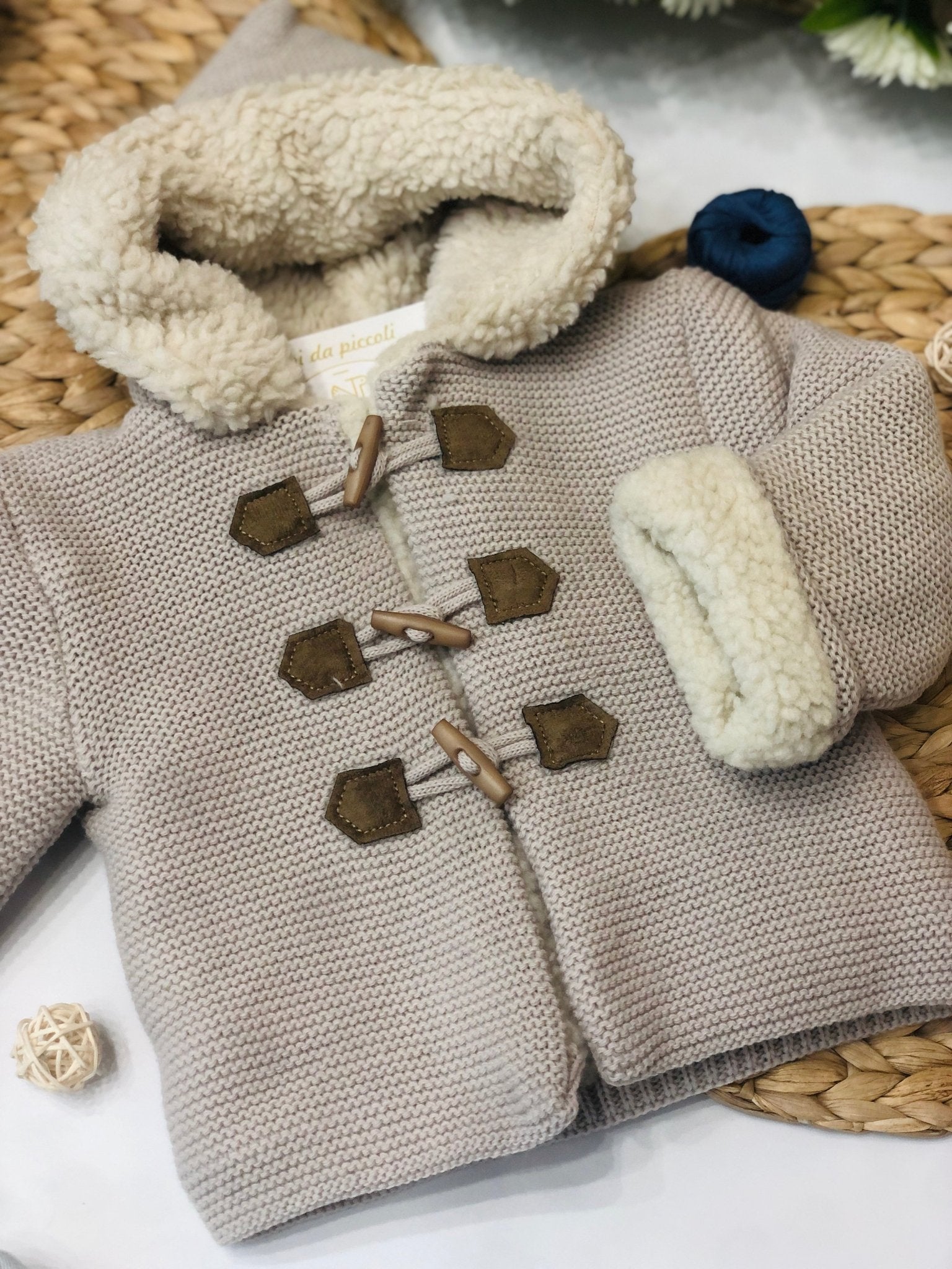 CAPPOTTINO IN MAGLIA MONTGOMERY - Noi da piccoli