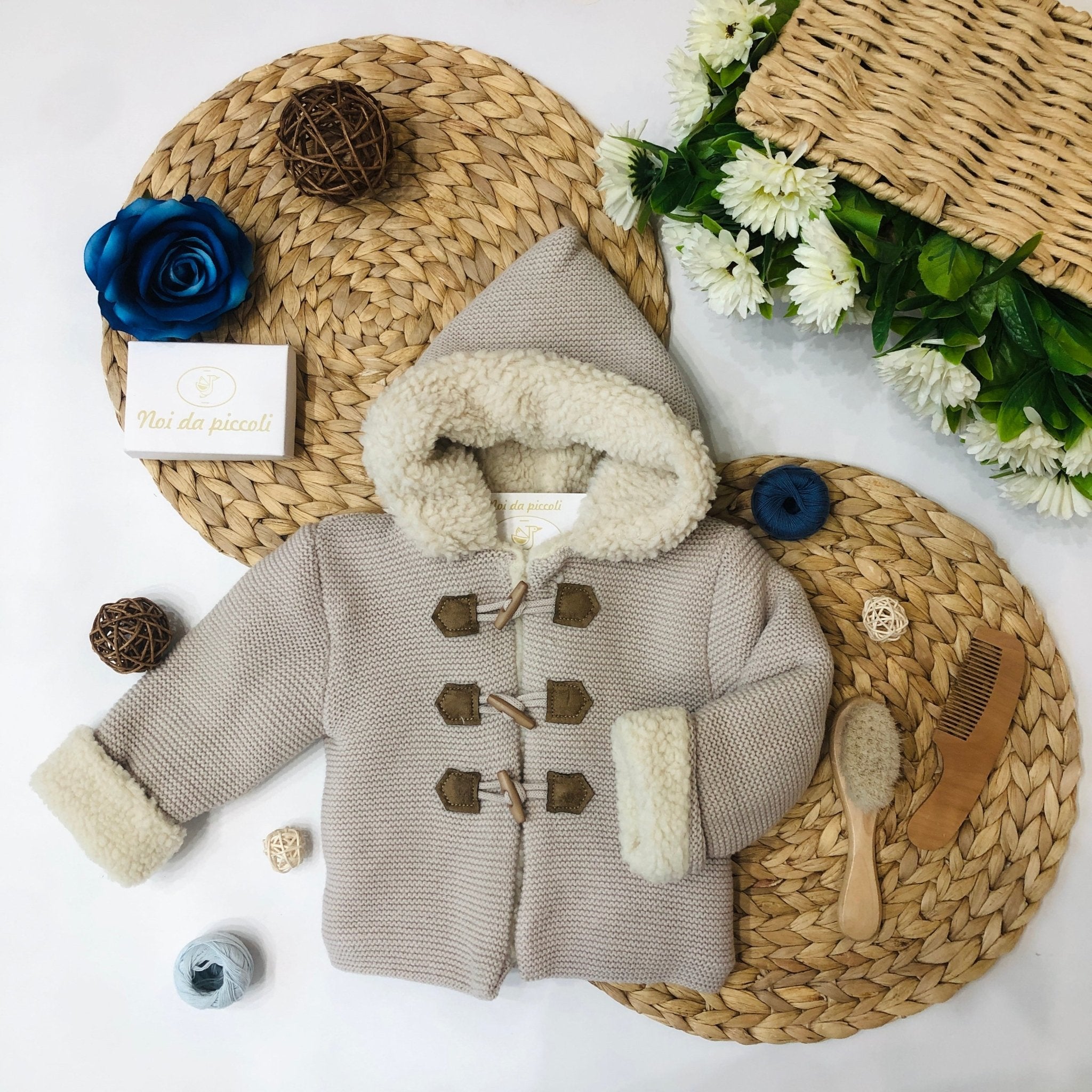 CAPPOTTINO IN MAGLIA MONTGOMERY - Noi da piccoli