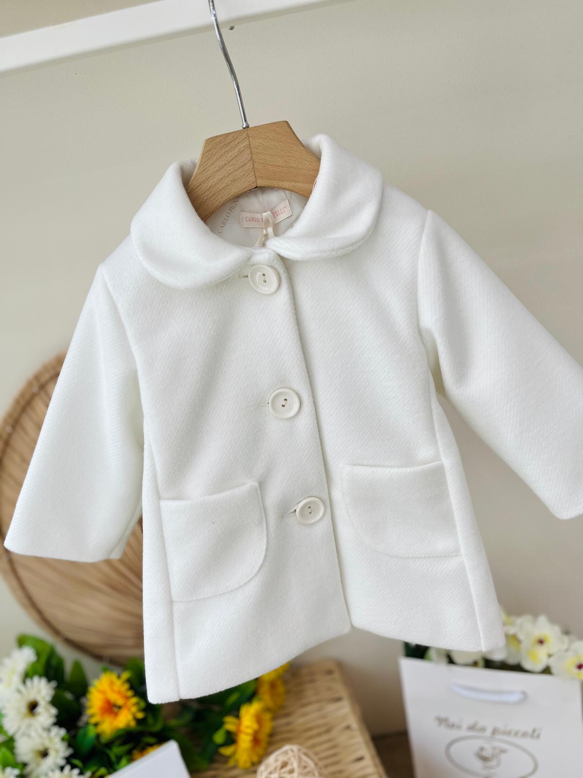 CAPPOTTINO IN PANNO ARIENNE PANNA - Noi da piccoli
