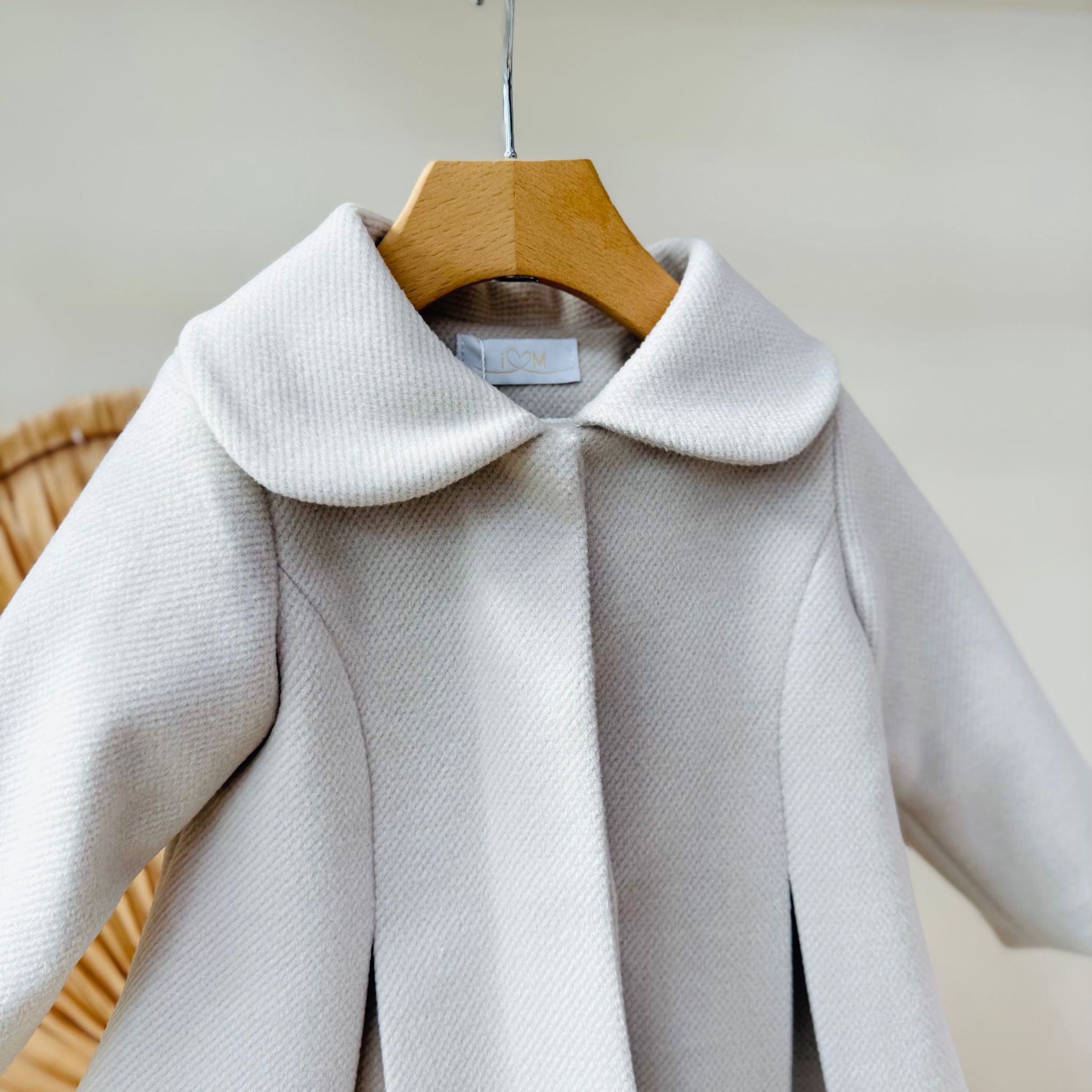 CAPPOTTINO IN PANNO MYGIRL BEIGE - Noi da piccoli