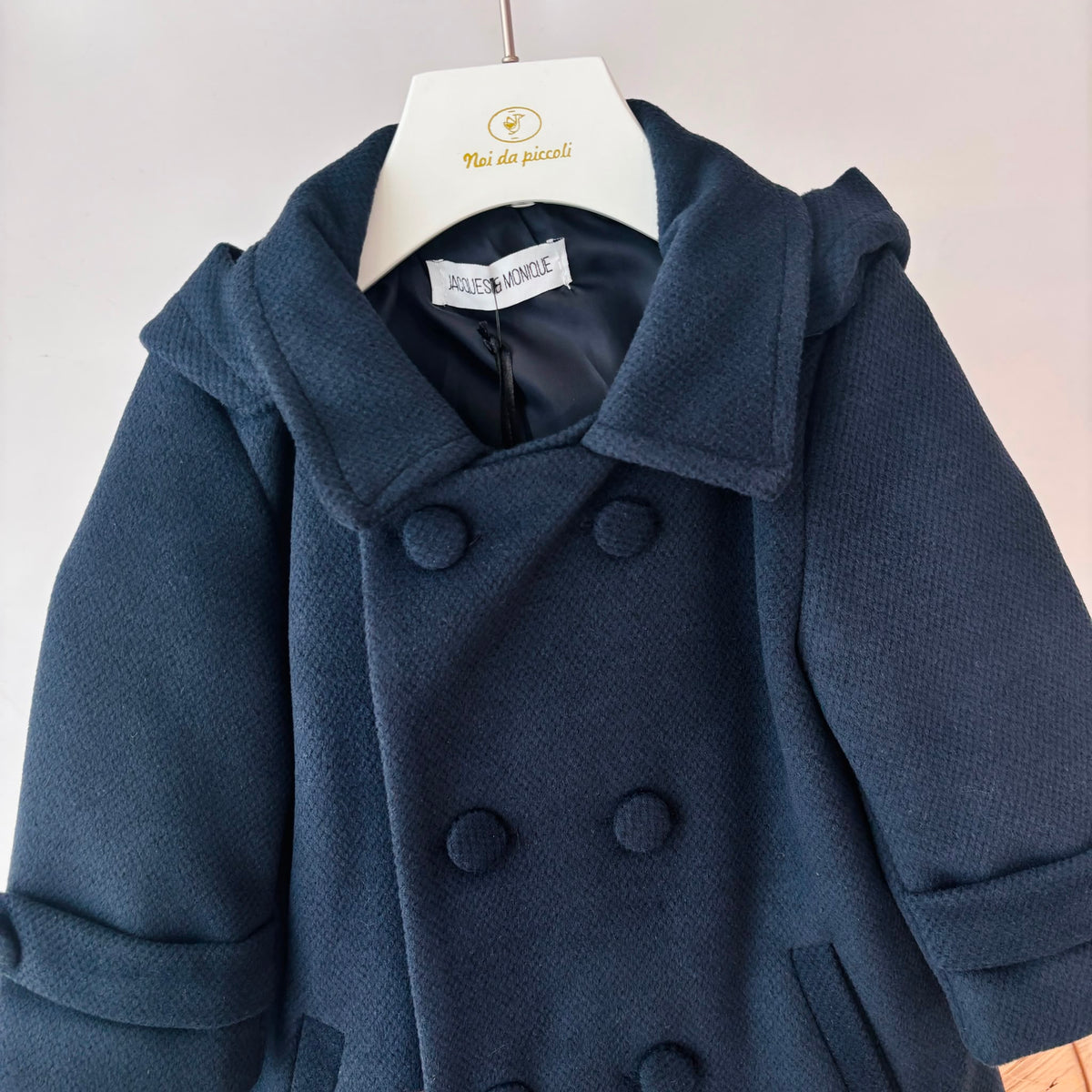 CAPPOTTO IN PANNO BLU - Noi da piccoli