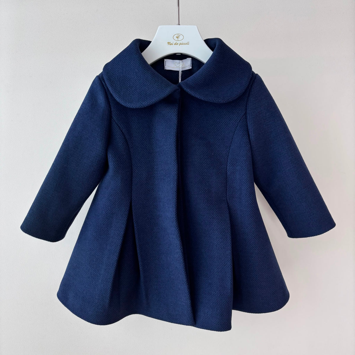 CAPPOTTO in Panno Mygirl BLU - Noi da piccoli