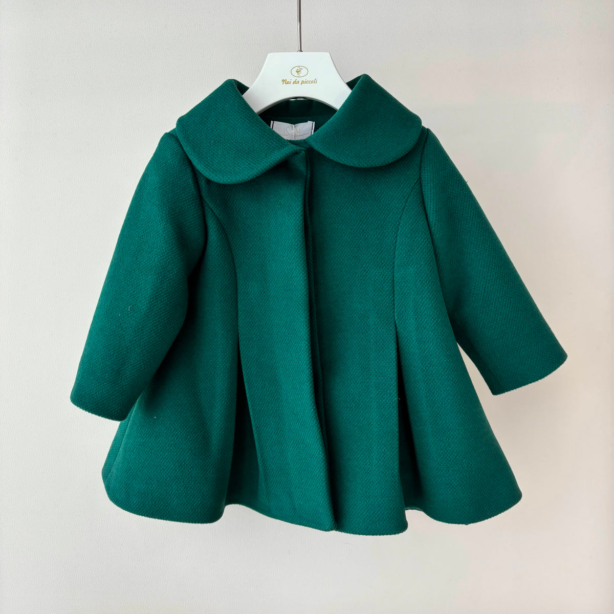 CAPPOTTO in Panno Mygirl VERDE - Noi da piccoli