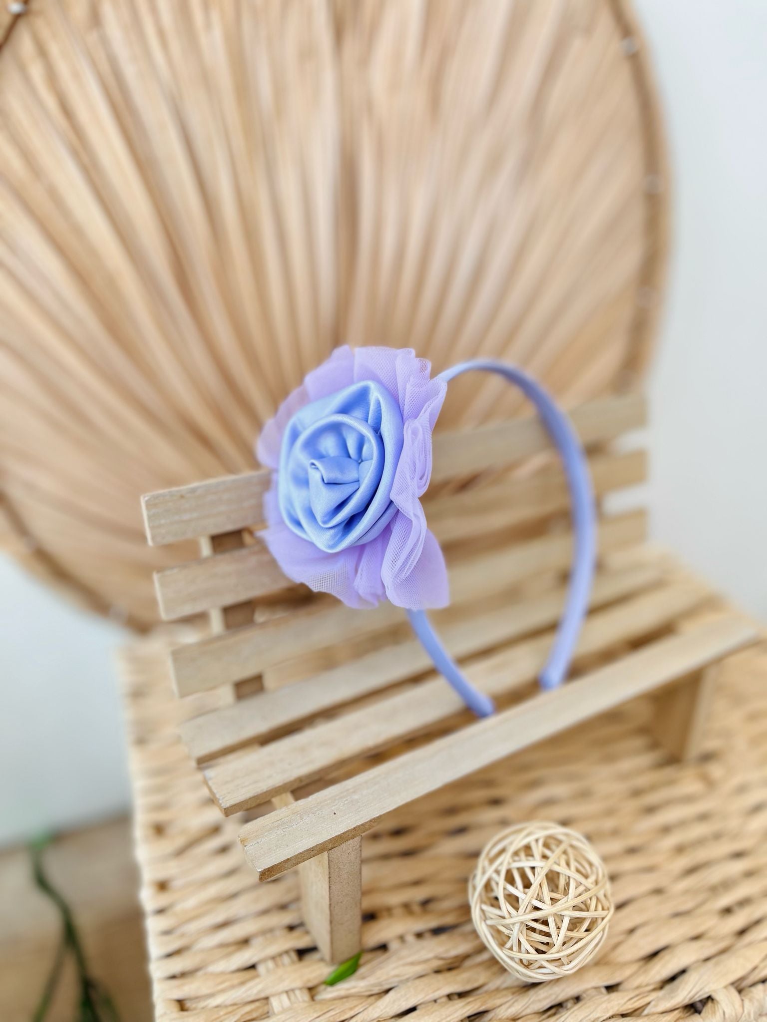 CERCHIETTO FIOCCO IN TULLE - Noi da piccoli