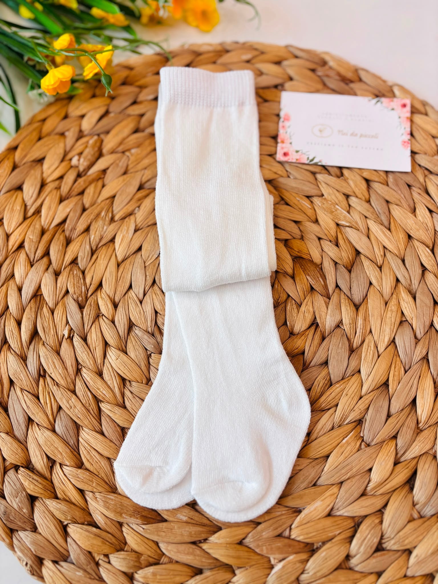 COLLANT COTONE CALDO BIANCO - Noi da piccoli