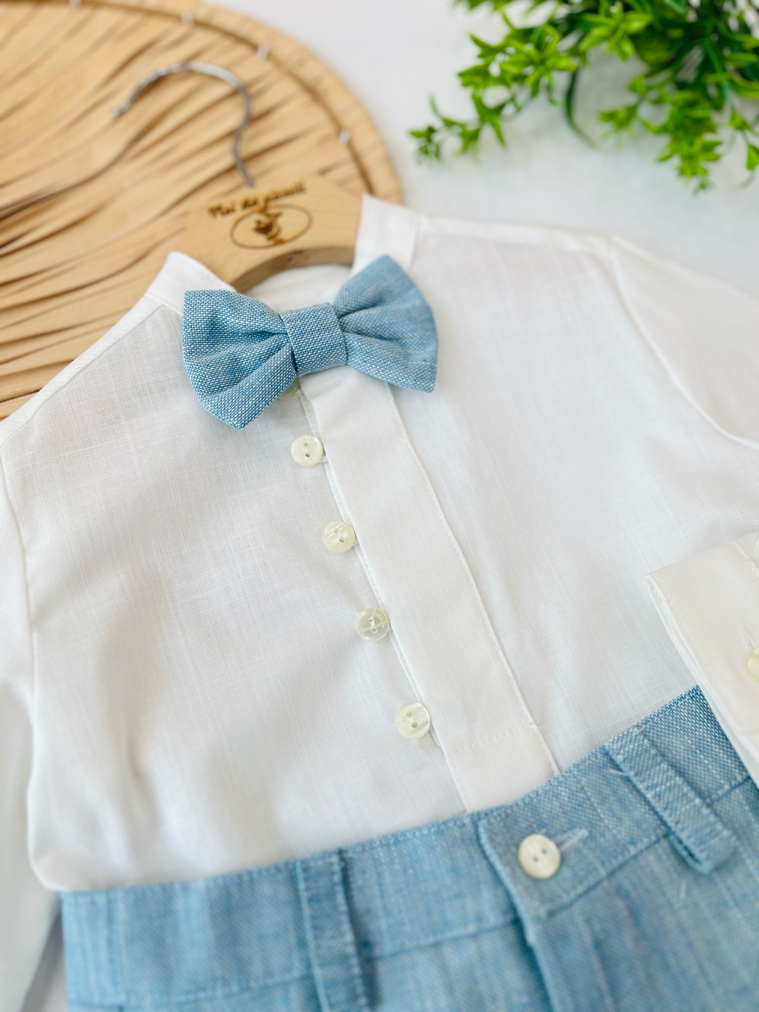 completo 2 pz Bianco - Noi da piccoli