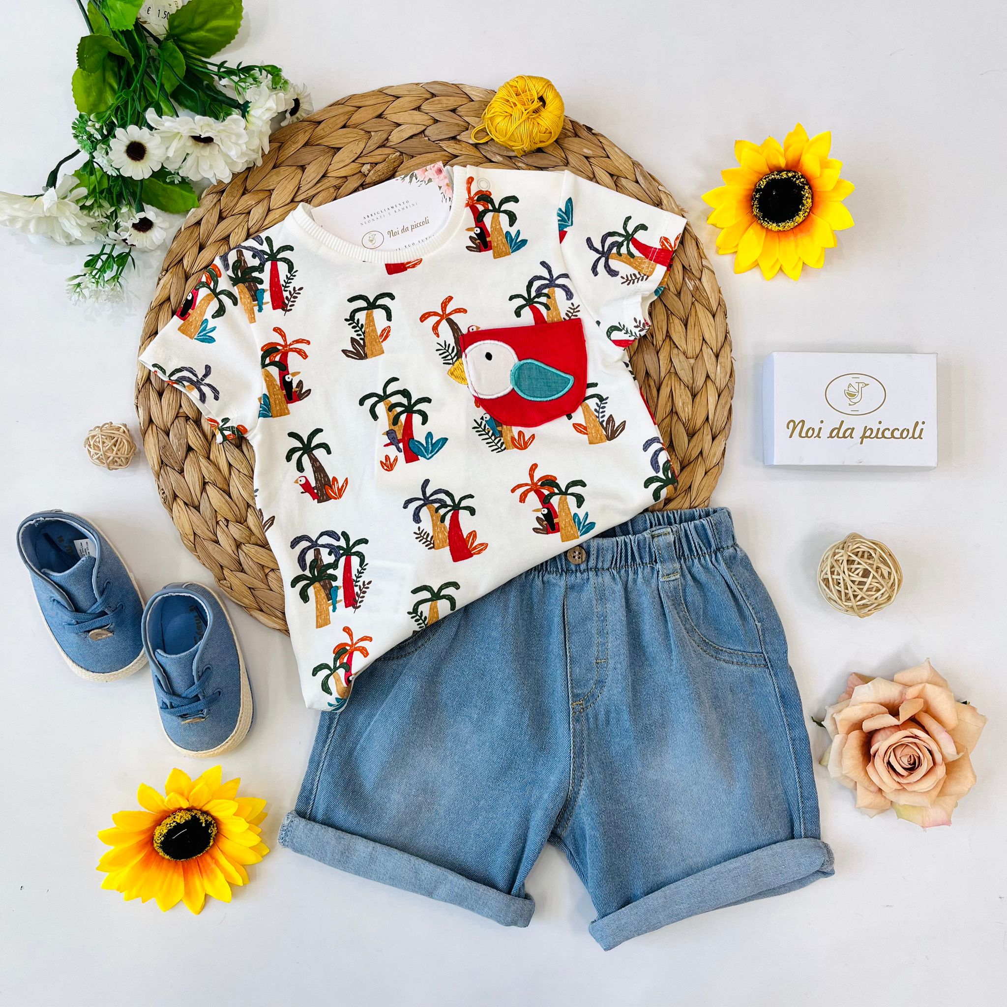 completo 2 pz Cotone Non definito - Noi da piccoli