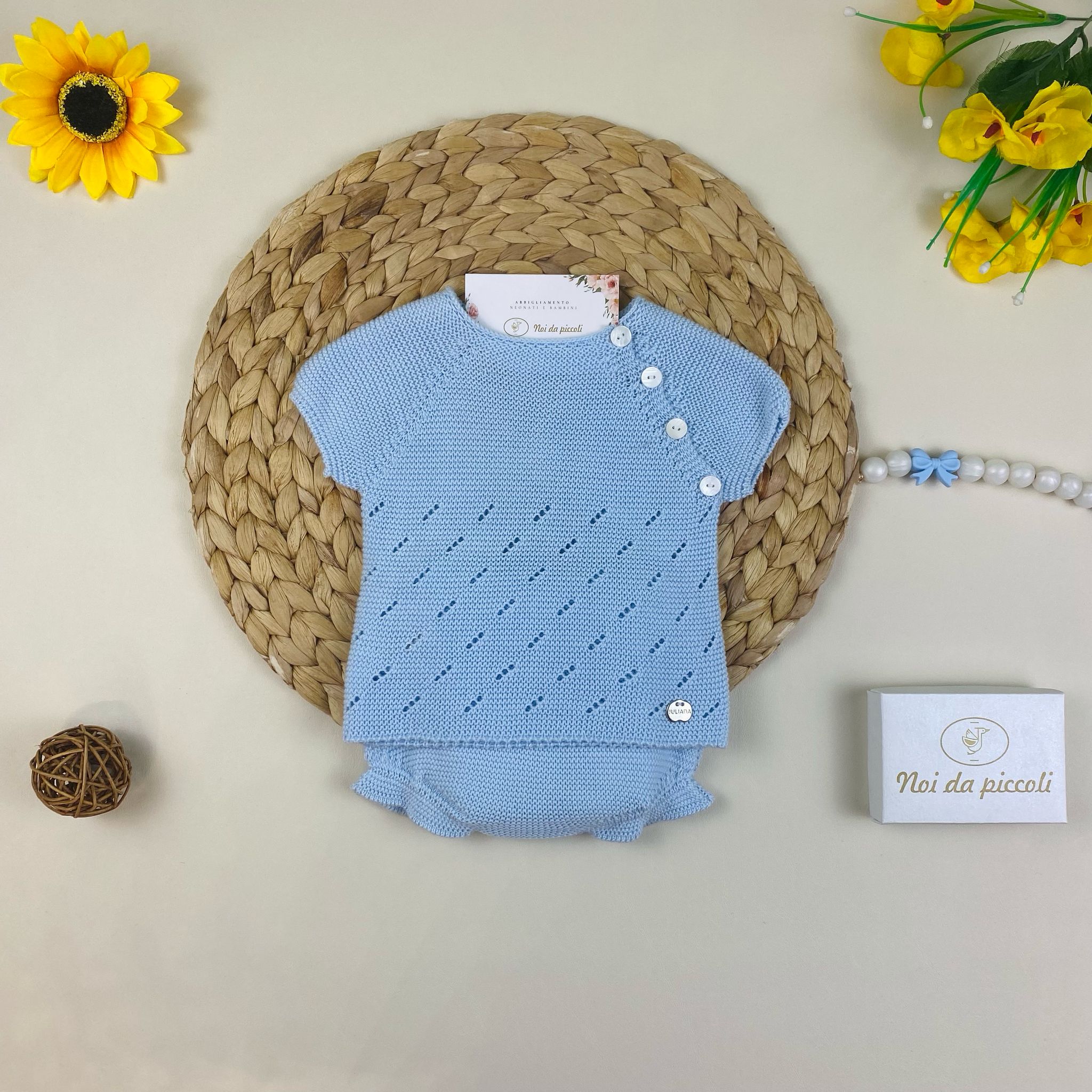 completo 2 pz Cotone Non definito - Noi da piccoli