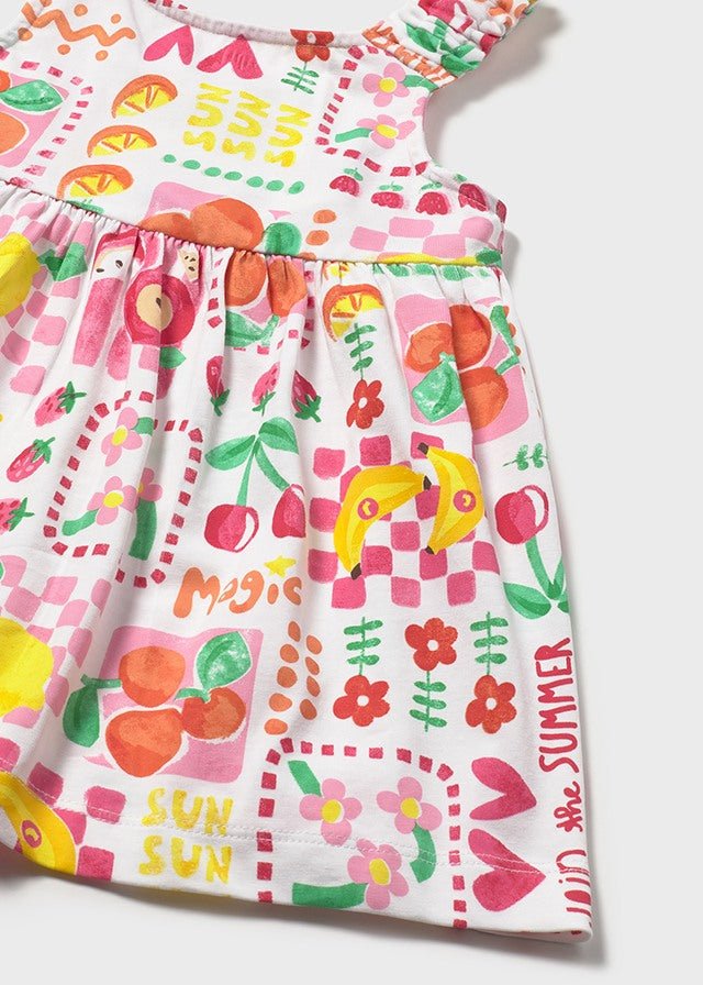 COMPLETO 2 PZ IN COTONE ROSA - Noi da piccoli