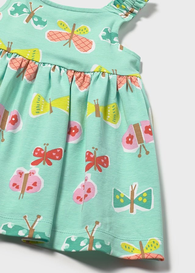 COMPLETO 2 PZ IN COTONE VERDE - Noi da piccoli