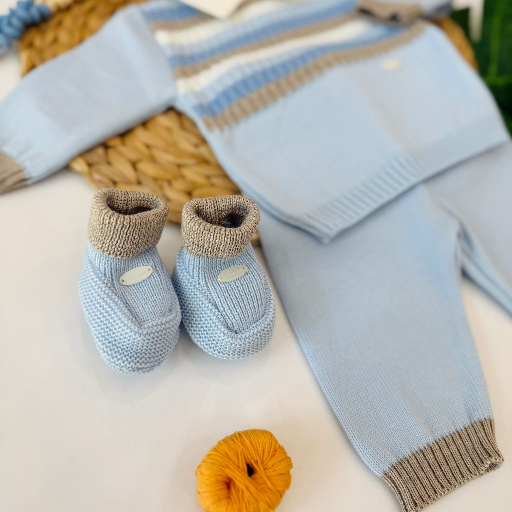 COMPLETO 2PZ CON PARURE MIX DI COLORI - Noi da piccoli