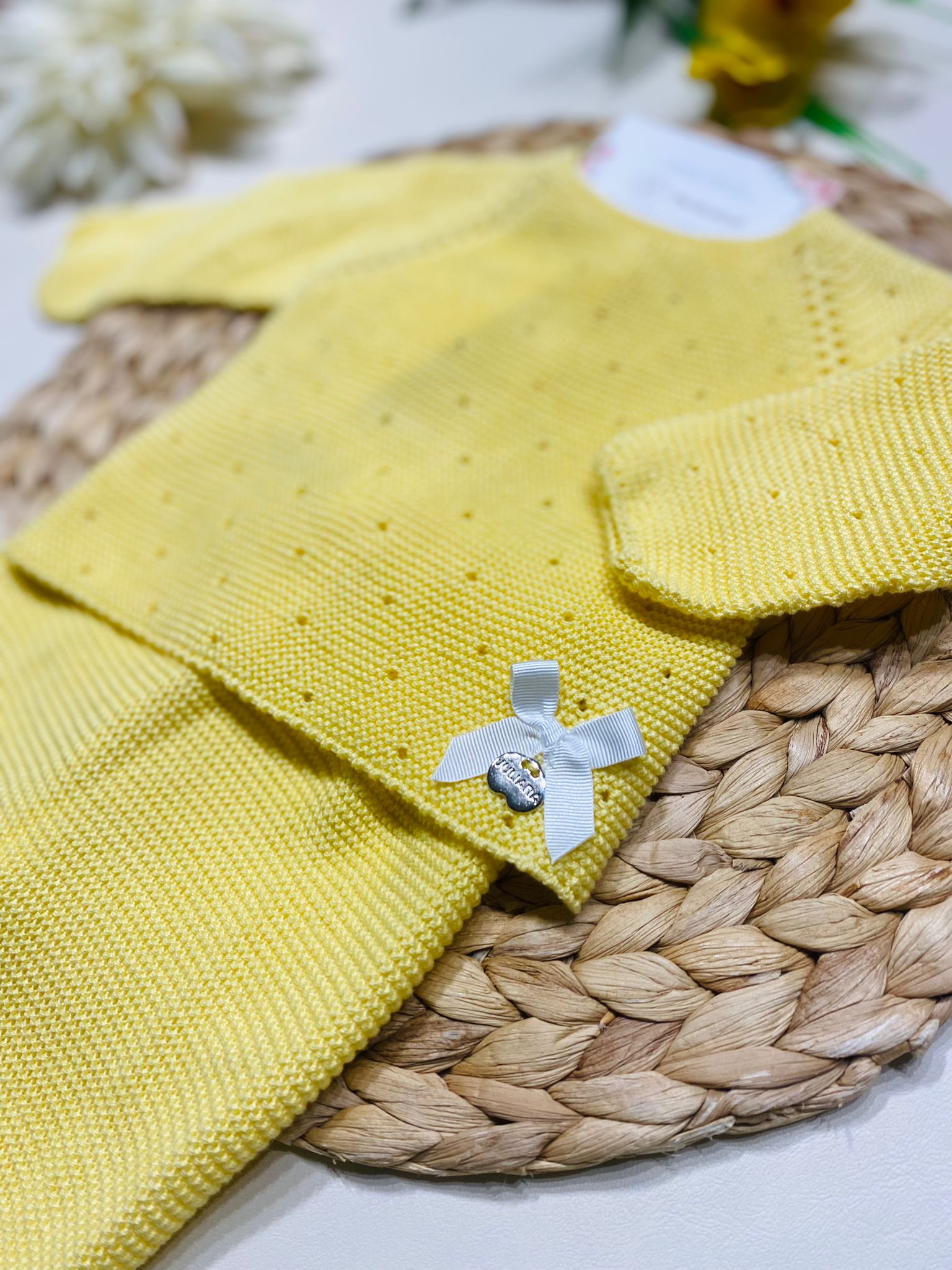 COMPLETO 2PZ Giallo - Noi da piccoli