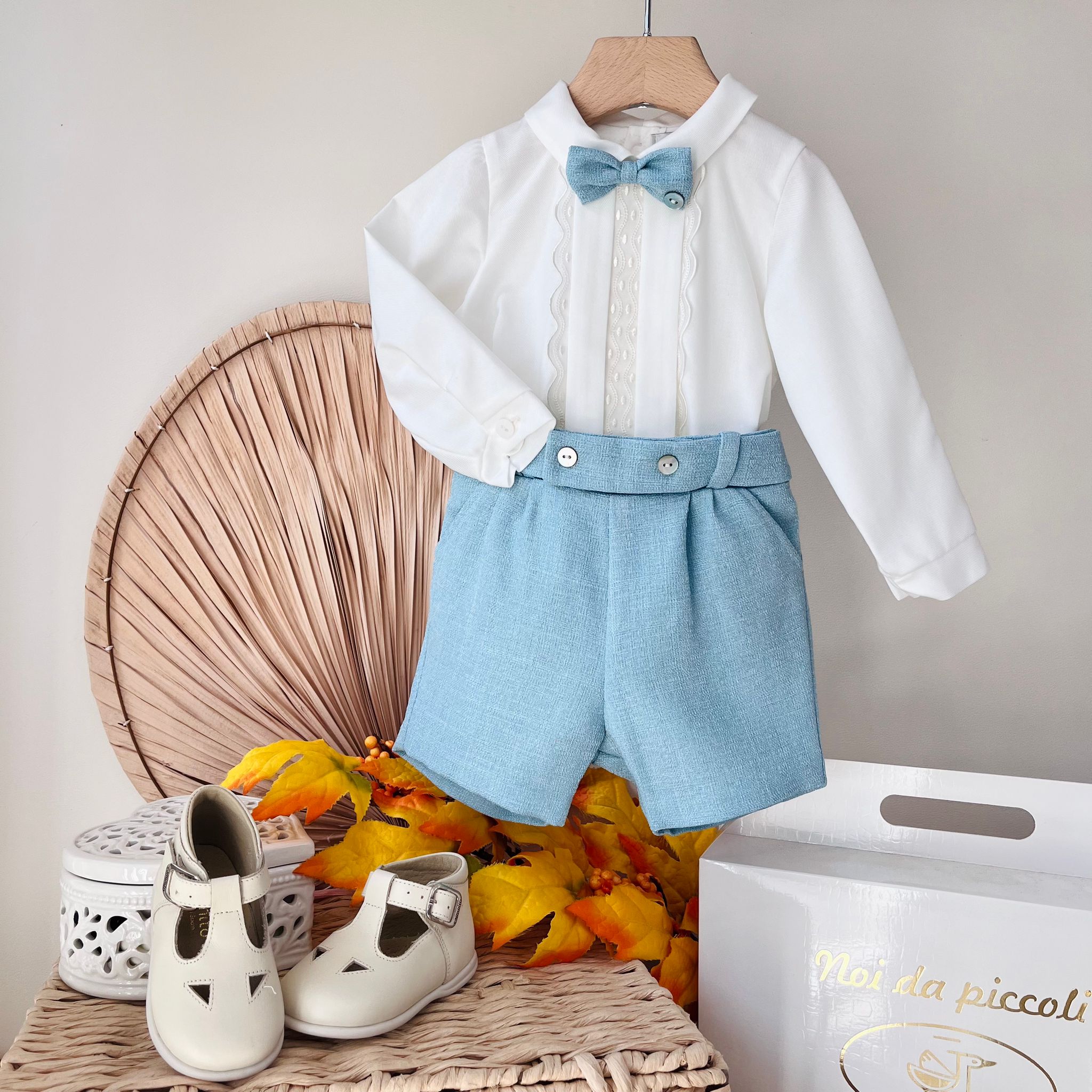 COMPLETO 3 PZ ACHILLE AZULADO - Noi da piccoli