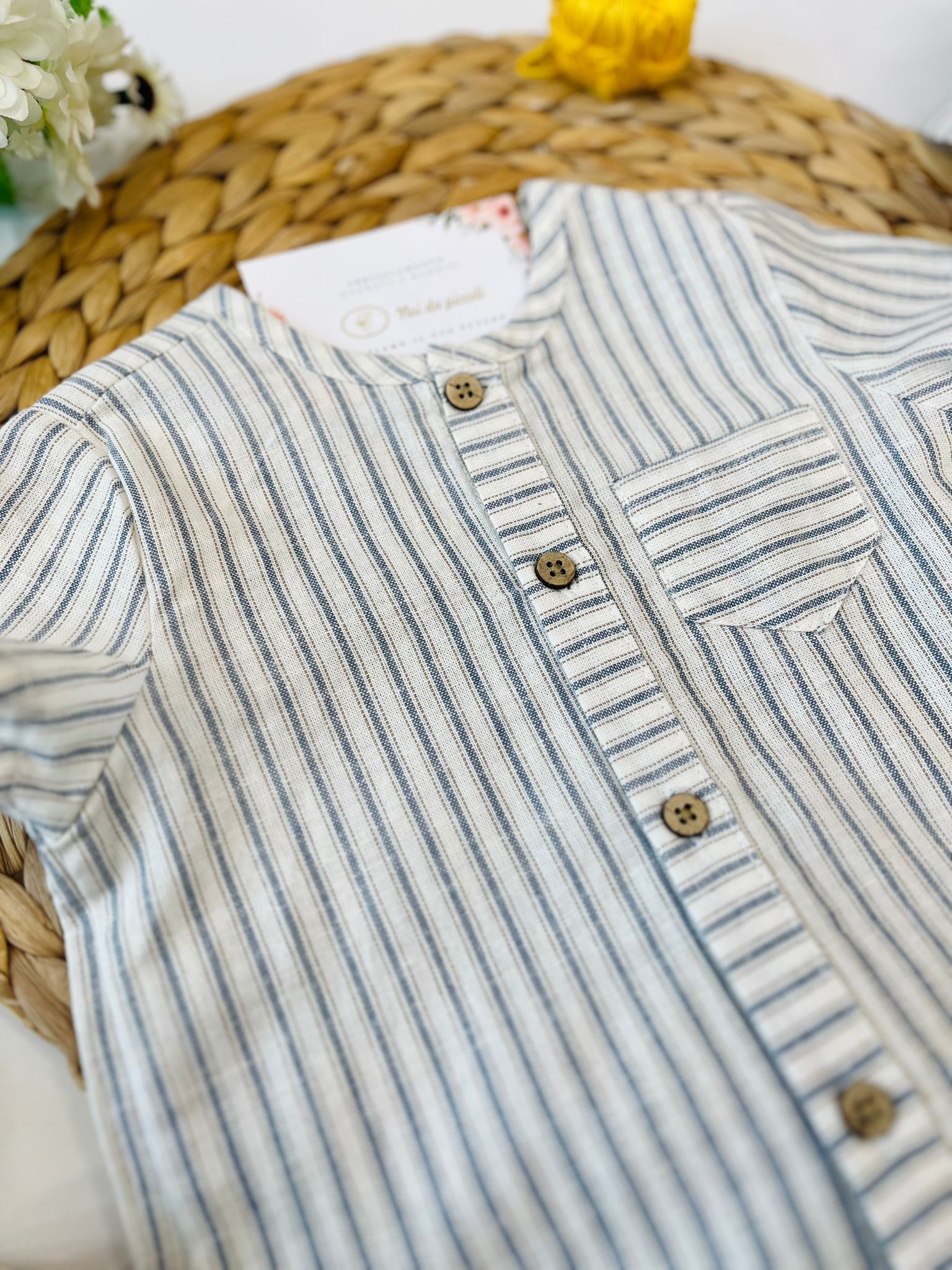 completo 3 pz Cotone Beige - Noi da piccoli