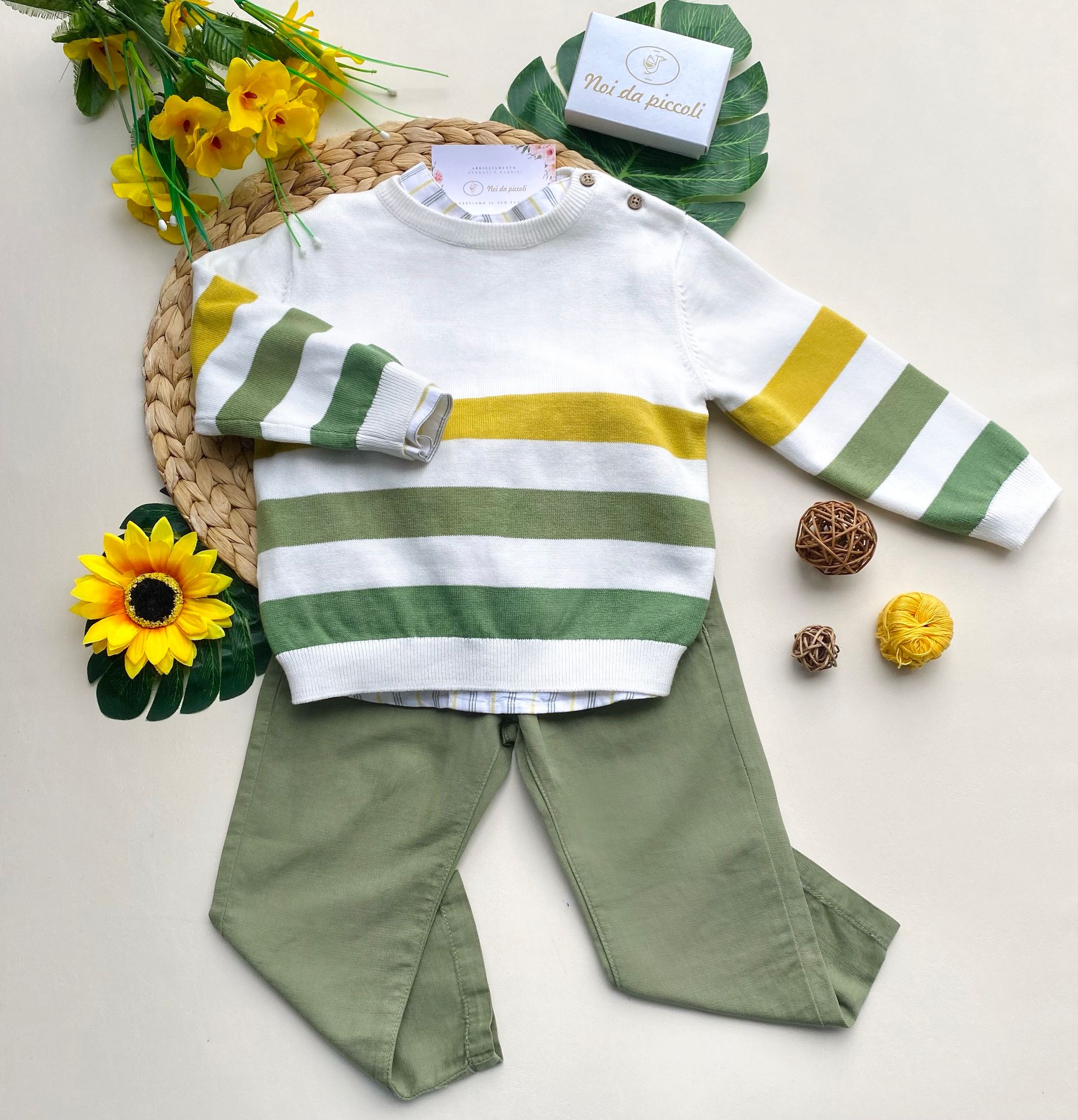 completo 3 pz Cotone Non definito - Noi da piccoli