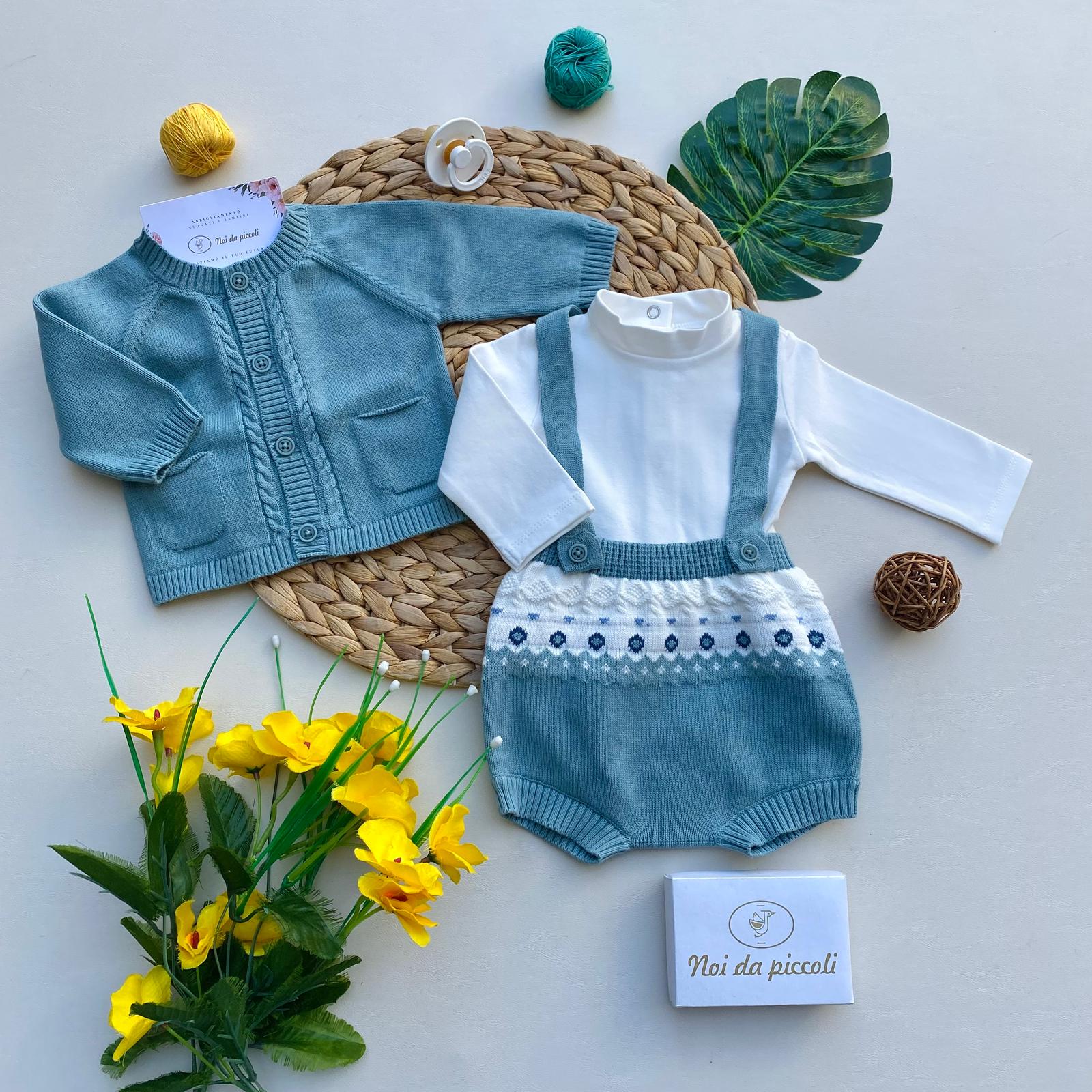 COMPLETO 3 PZ FILATO CALDO Lluvia - Noi da piccoli