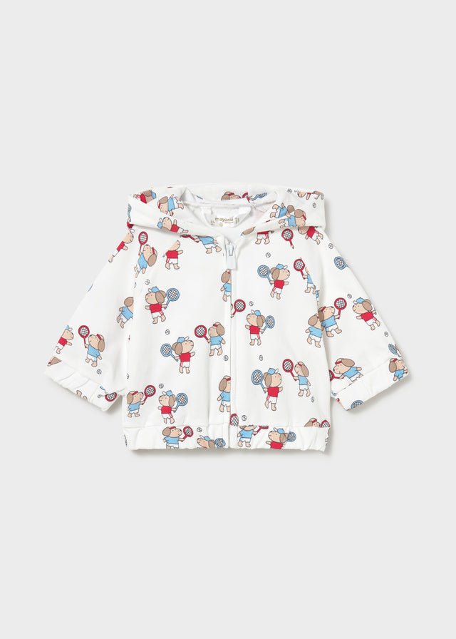 COMPLETO 3 PZ IN COTONE CON CAGNOLINI rojo - Noi da piccoli