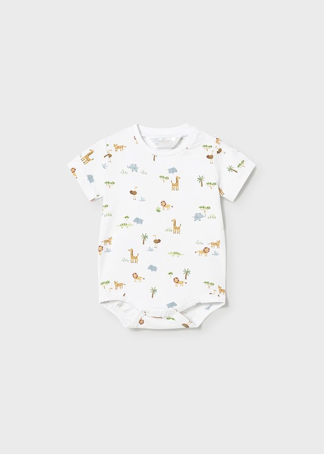 COMPLETO 3 PZ IN COTONE SAFARI GIALLO - Noi da piccoli