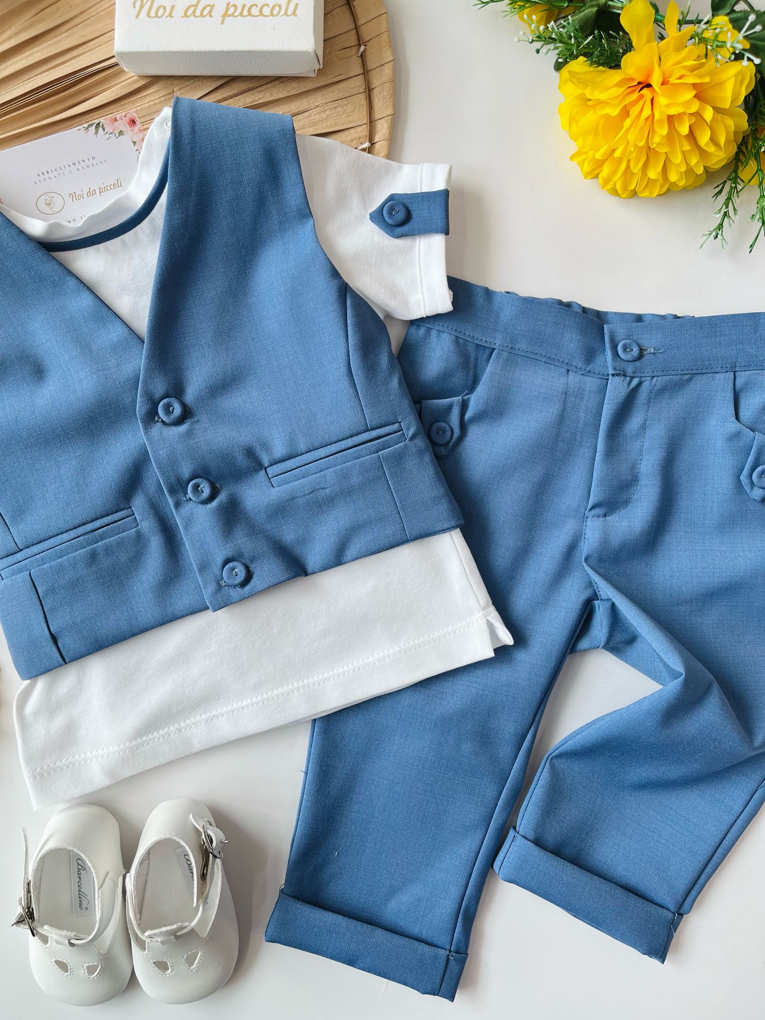 COMPLETO 3PZ BLU CASUAL - Noi da piccoli