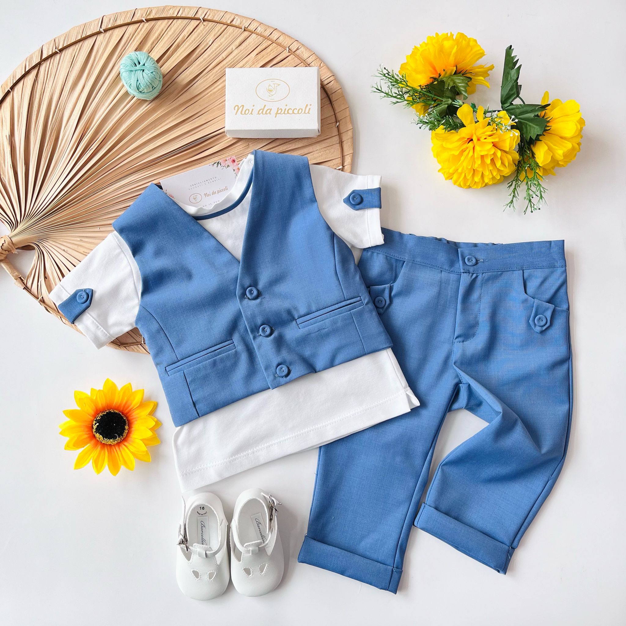 COMPLETO 3PZ BLU CASUAL - Noi da piccoli