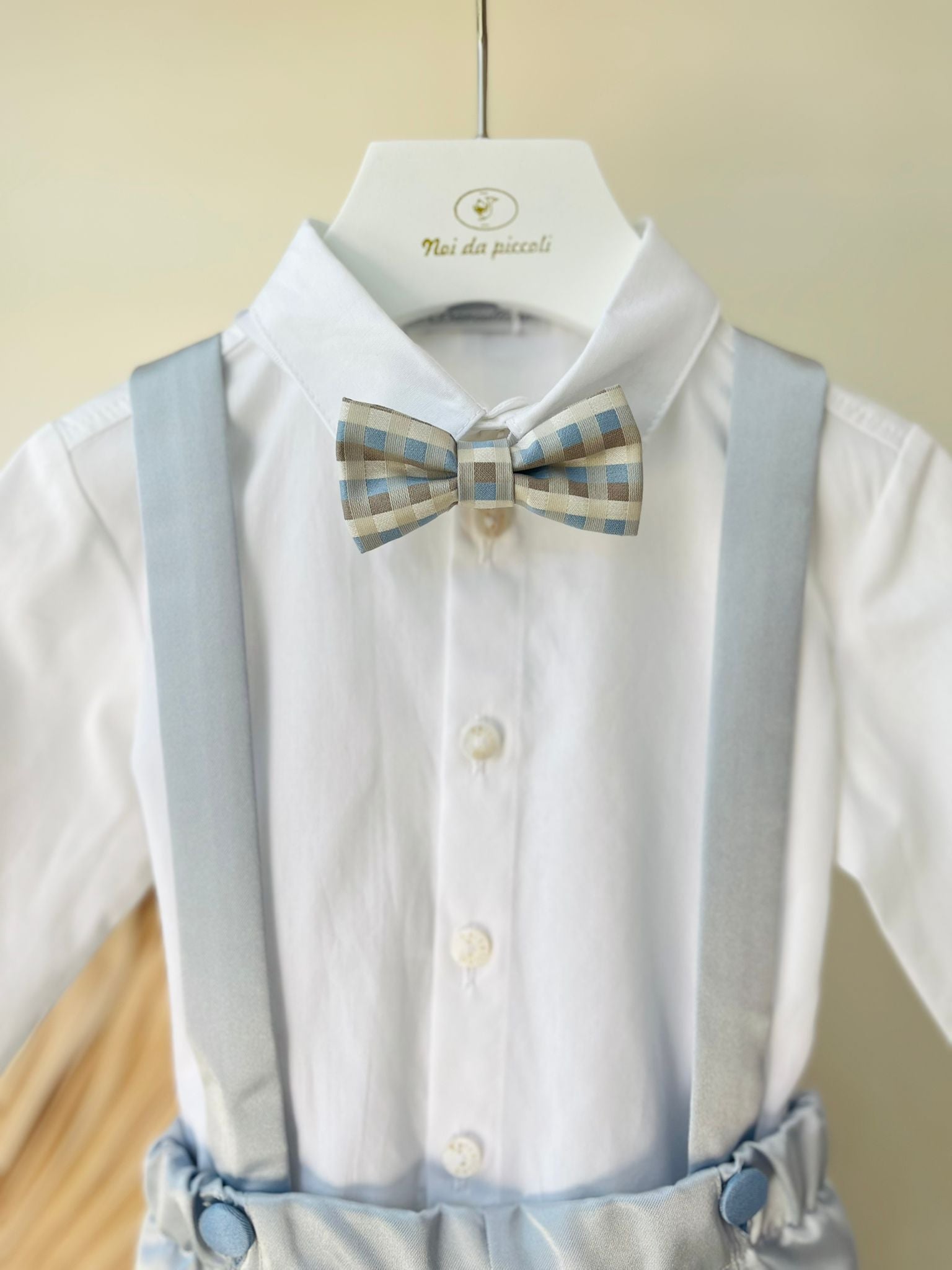 COMPLETO 3PZ RASATO POLVERE - Noi da piccoli