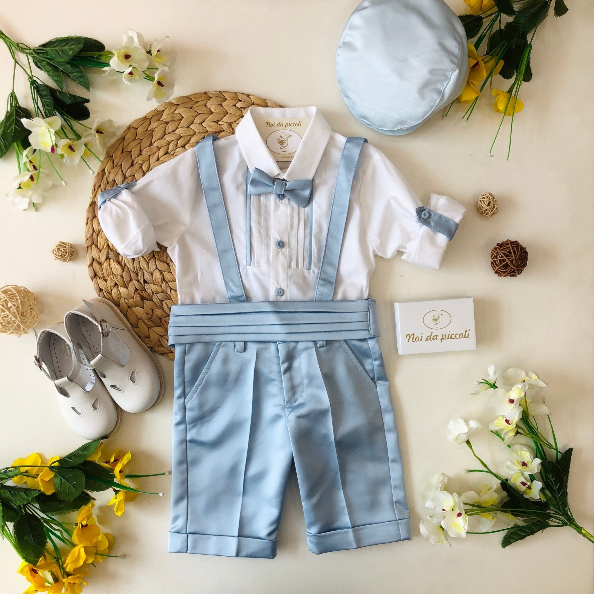 COMPLETO 4 PZ AZZURRO HOMME PRINCE - Noi da piccoli