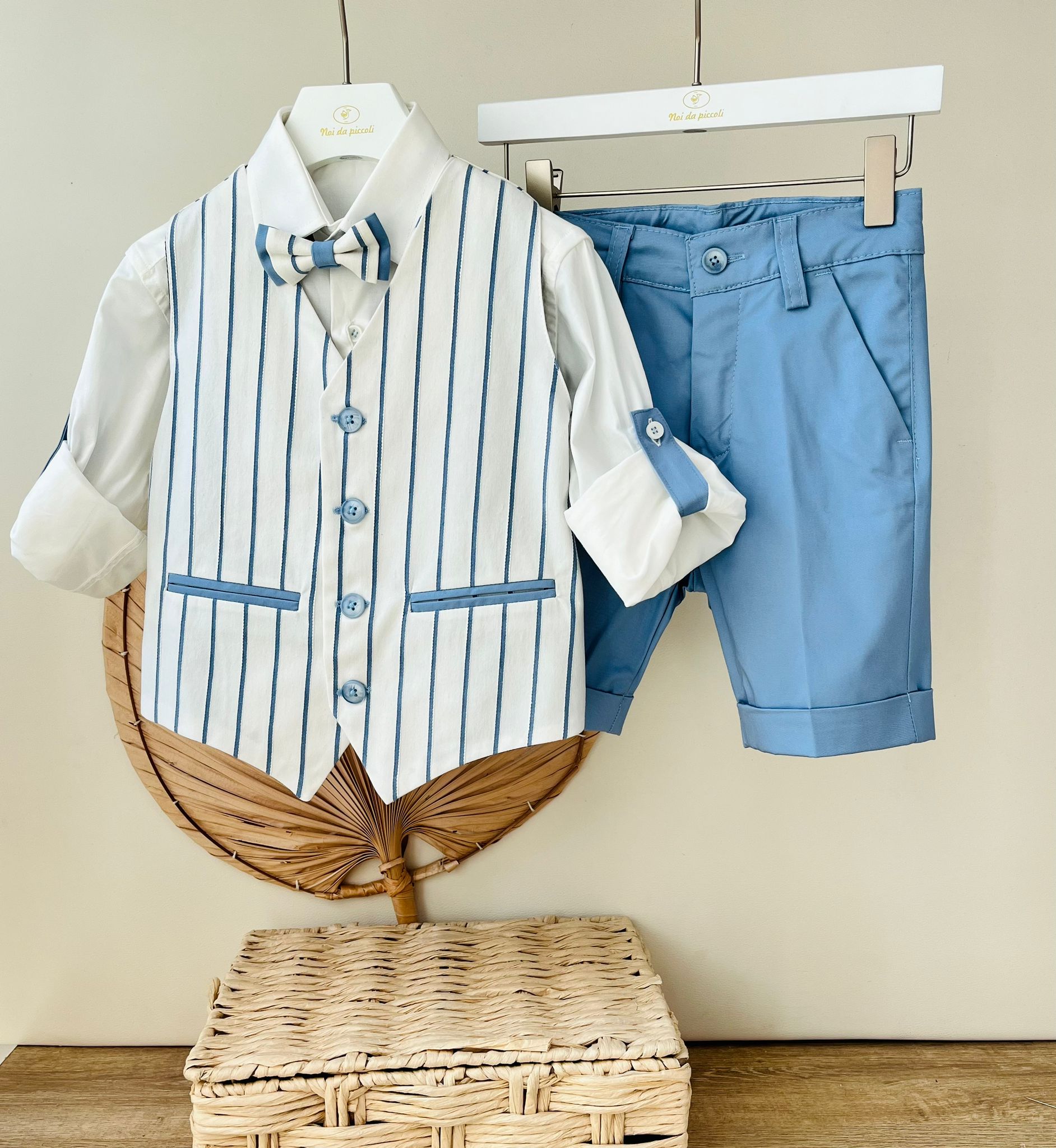 COMPLETO 4 PZ CERIMONIALE DANIEL CIELO - Noi da piccoli