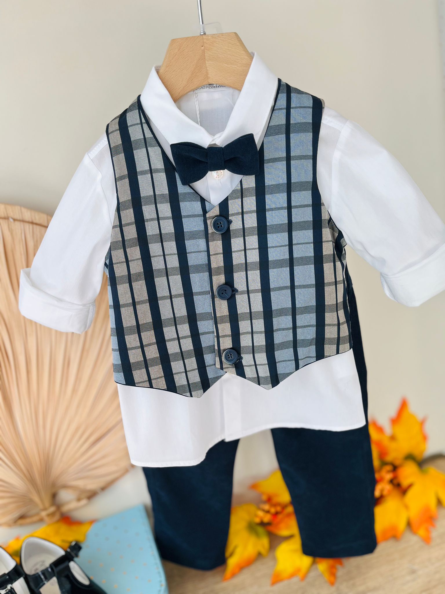 COMPLETO 4PZ BLU NOTTE - Noi da piccoli