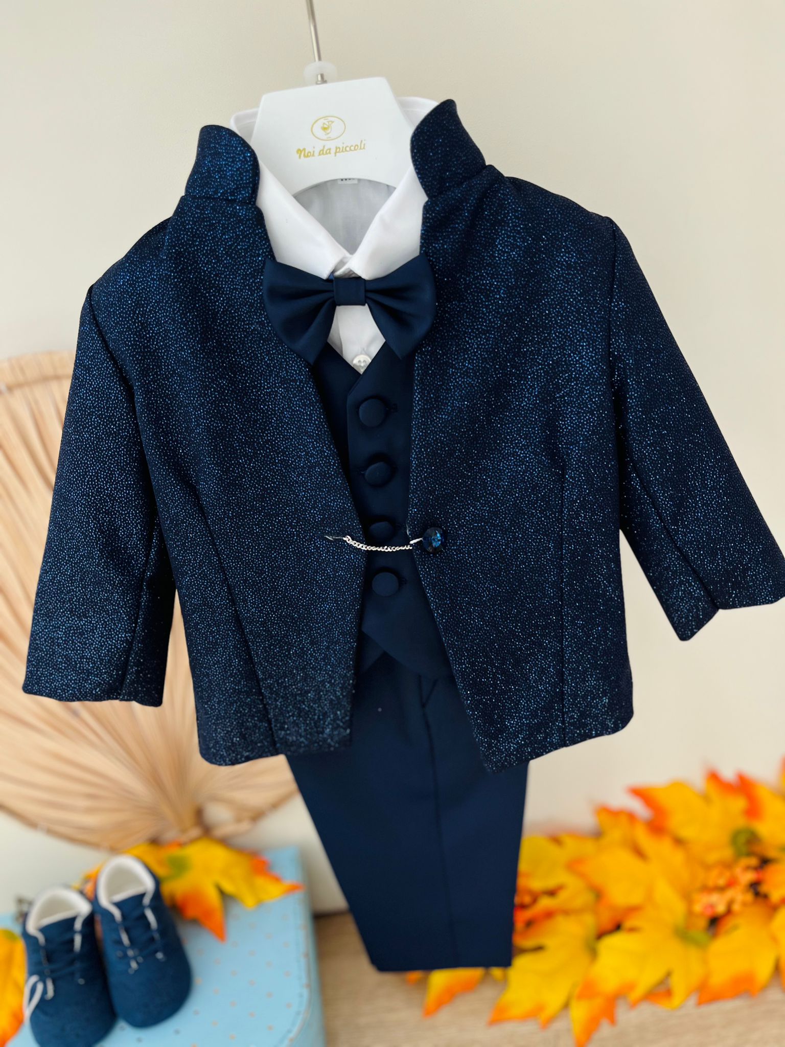 COMPLETO 5PZ MILORD BLU - Noi da piccoli