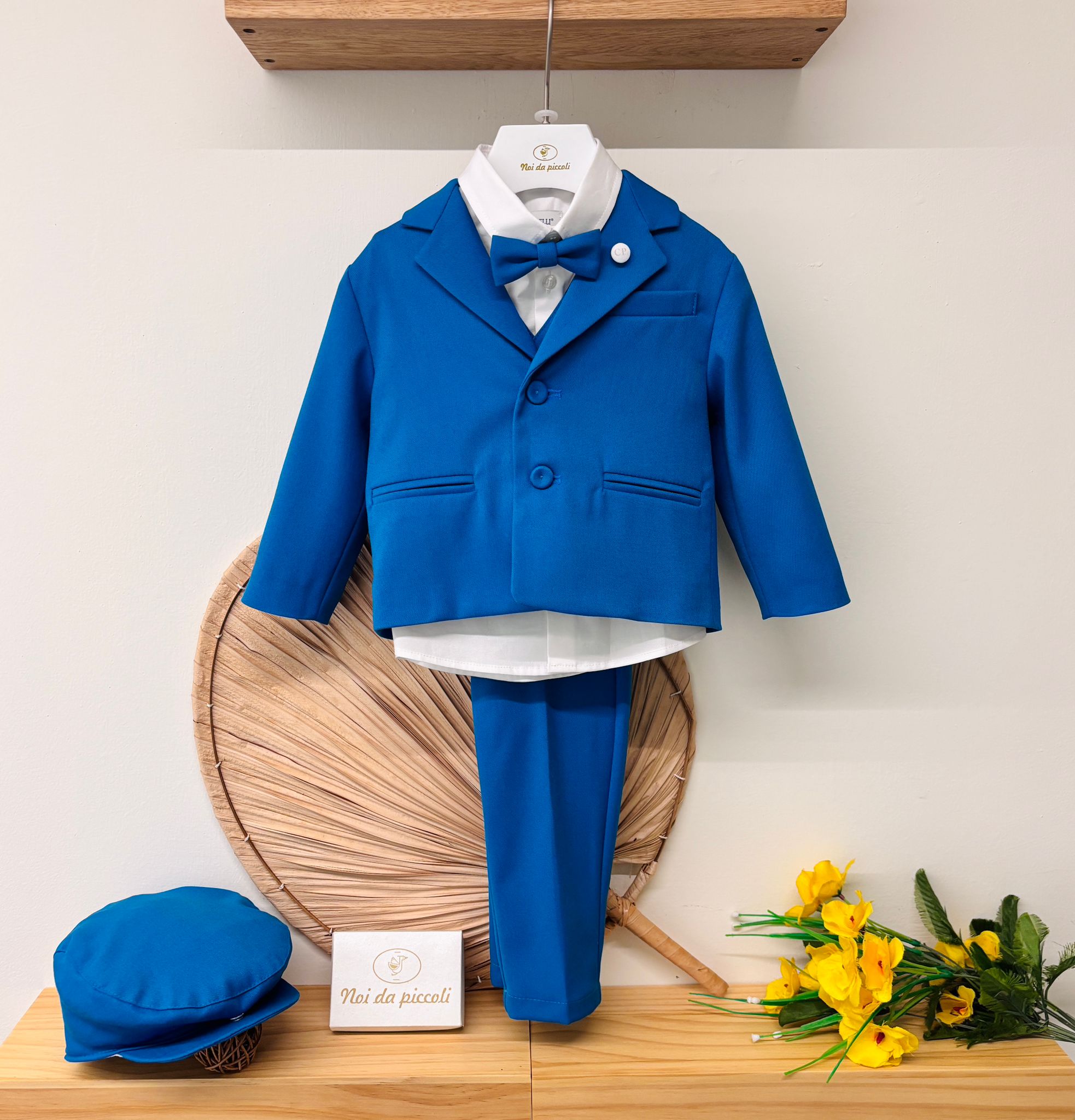 COMPLETO 6 PZ CERIMONIALE OTTANIO - Noi da piccoli