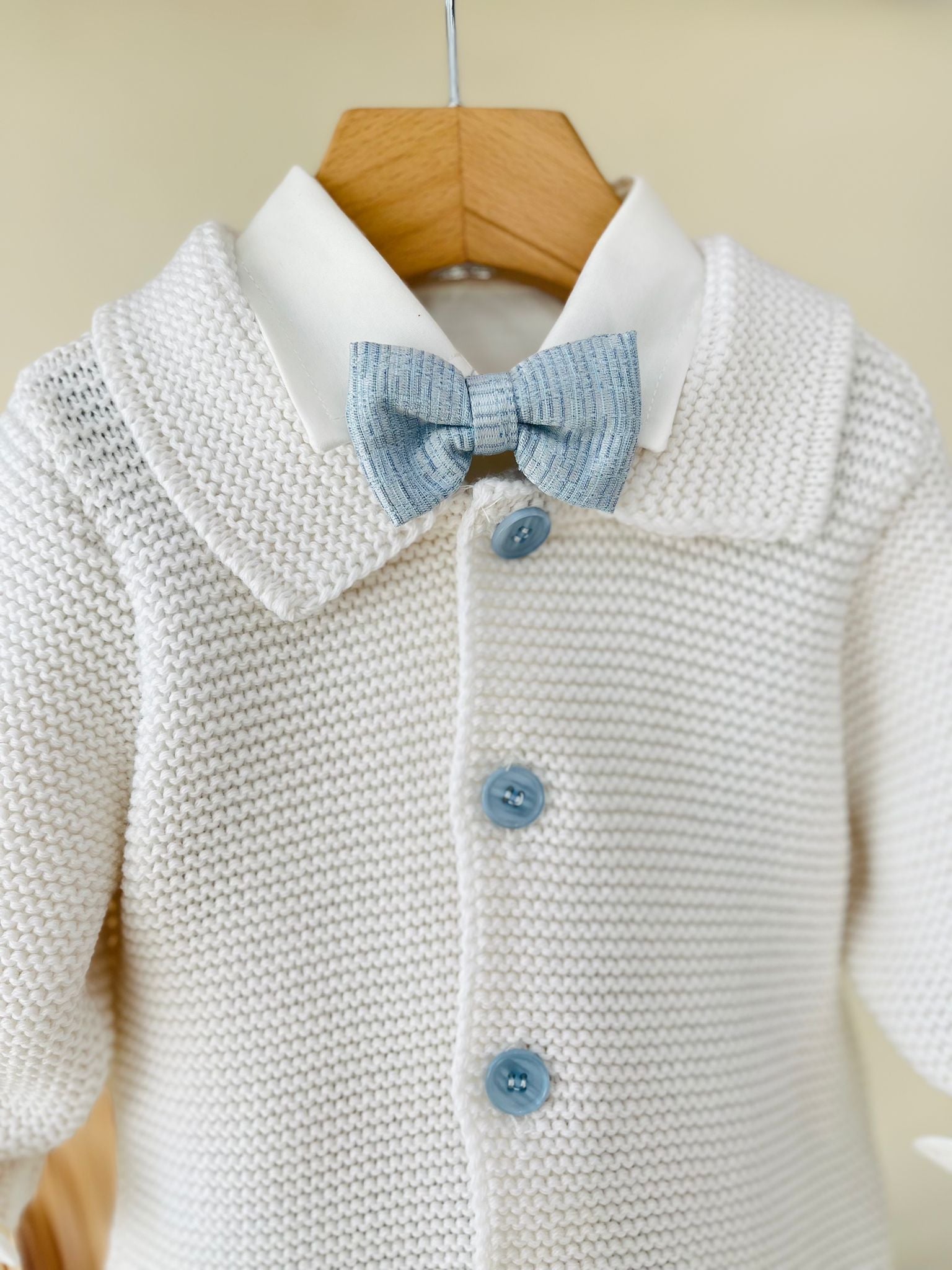 COMPLETO CERIMONIALE 4 PZ CIELO - Noi da piccoli