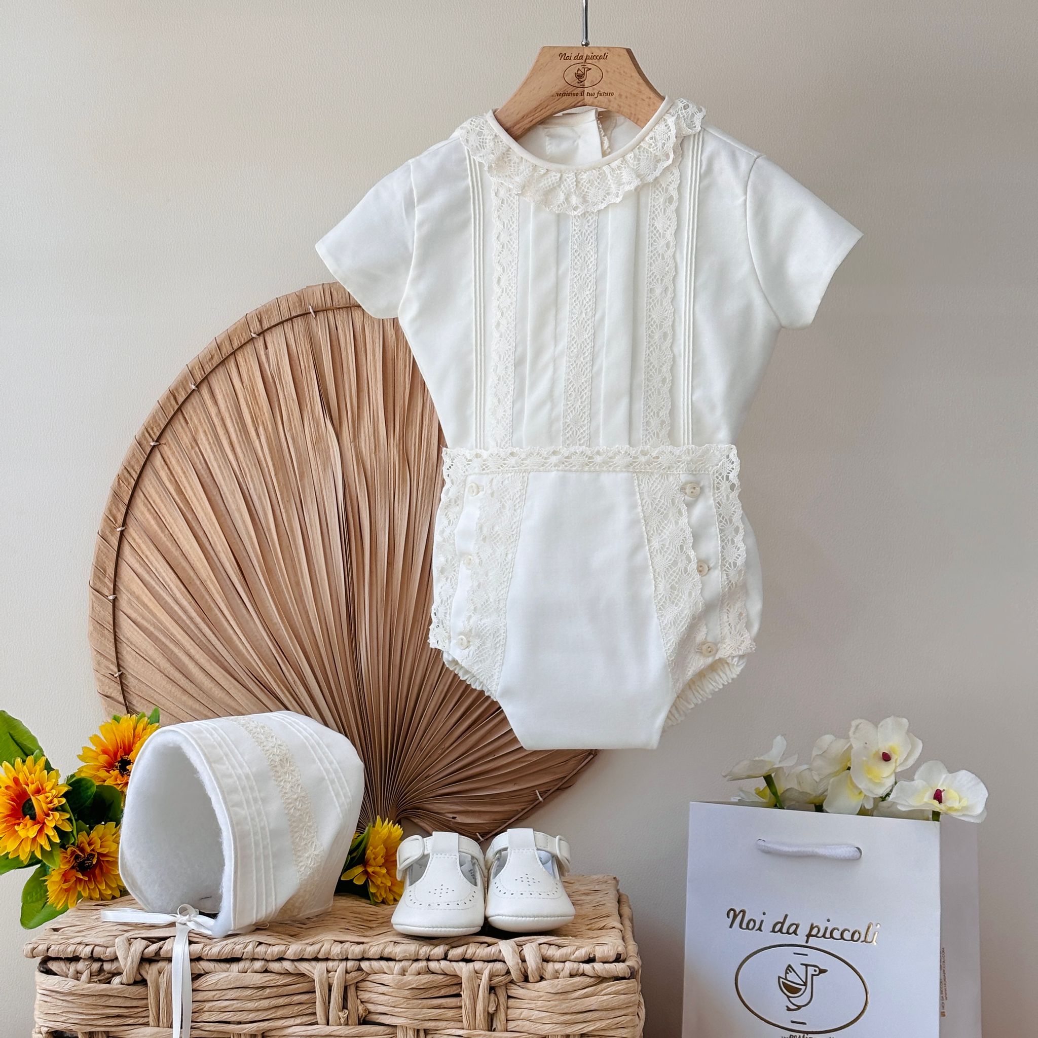 COMPLETO CERIMONIALE Avorio - Noi da piccoli