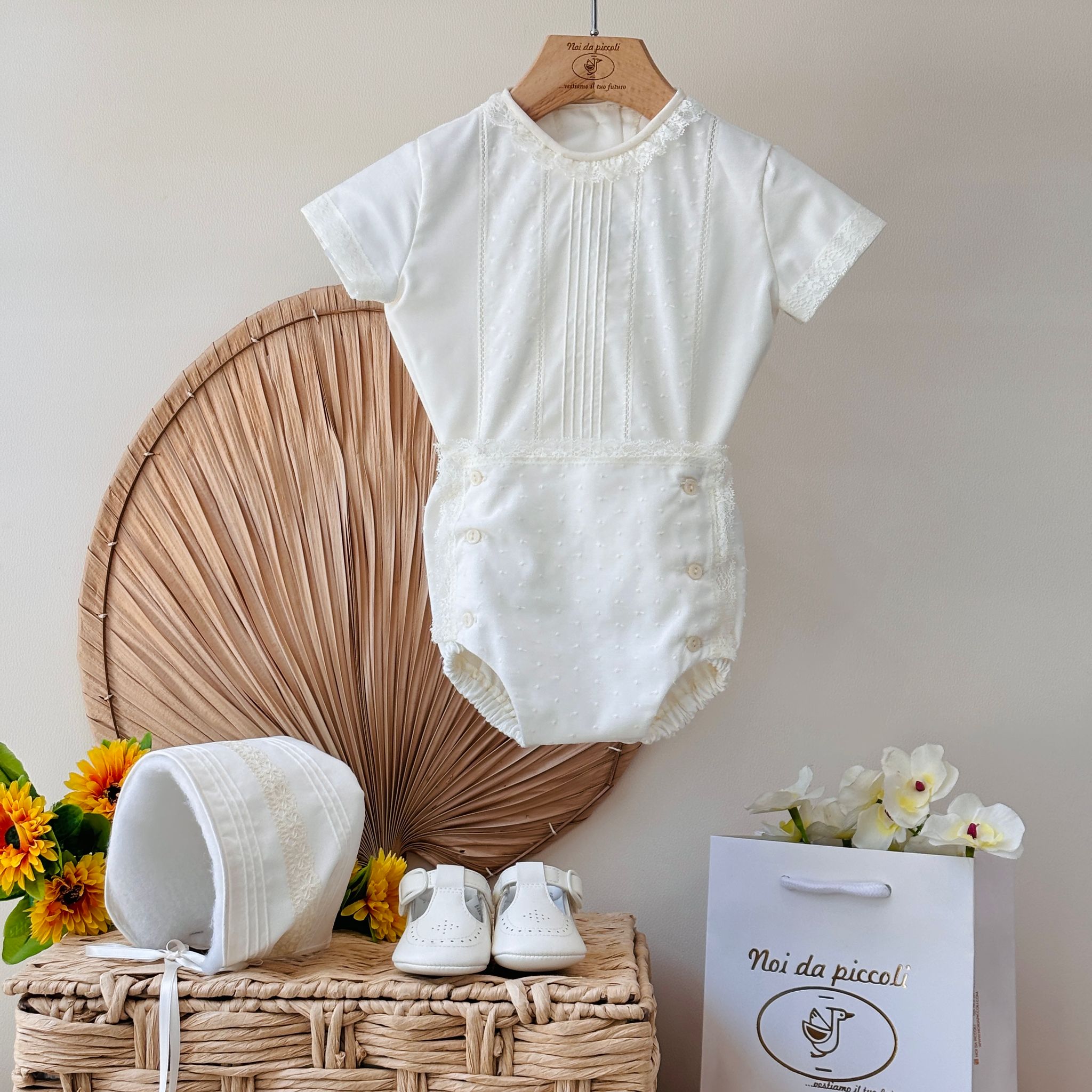 COMPLETO CERIMONIALE Avorio - Noi da piccoli