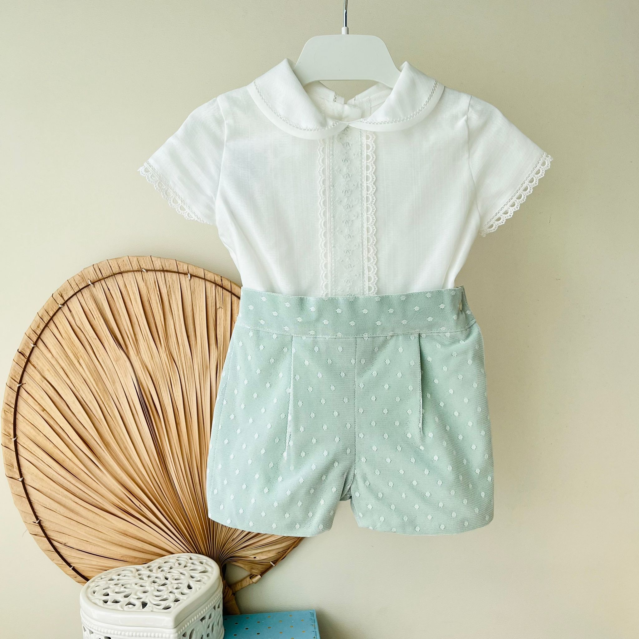 COMPLETO CERIMONIALE BENJAMIN VERDE - Noi da piccoli
