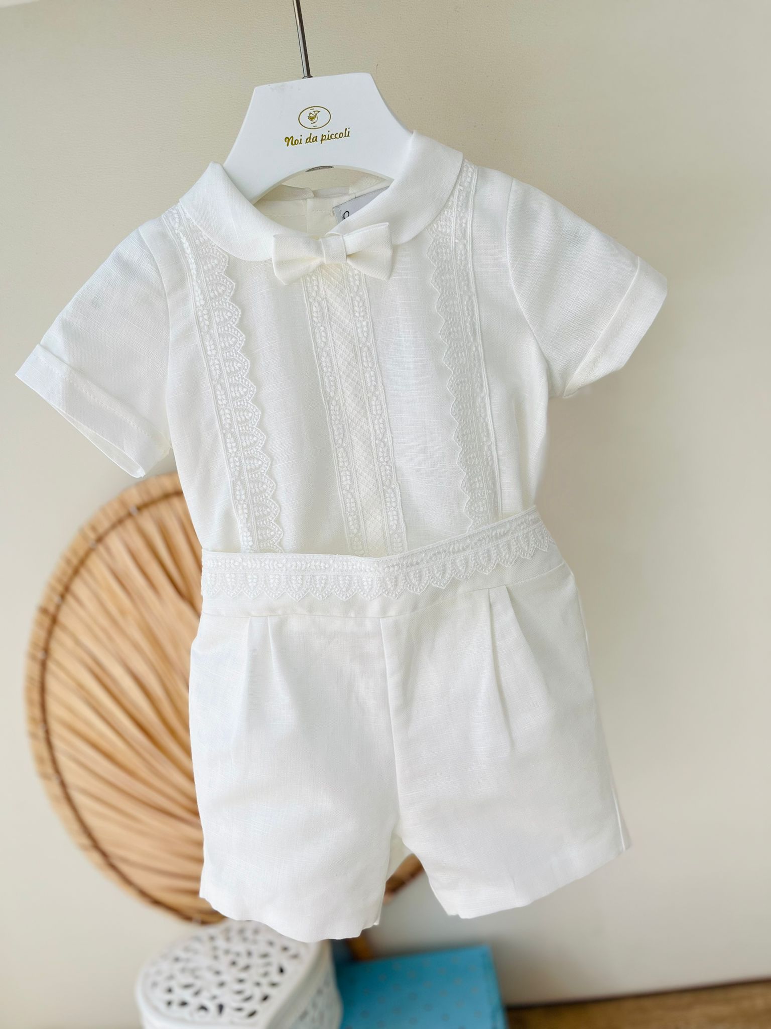 COMPLETO CERIMONIALE BIANCO - Noi da piccoli