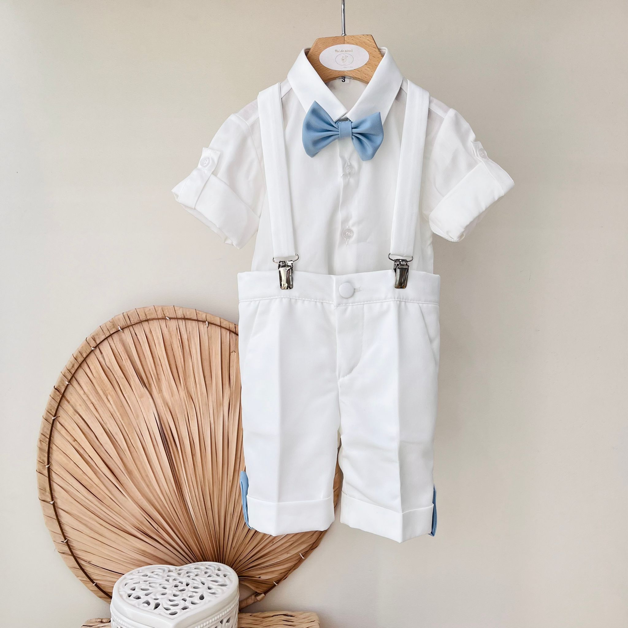 COMPLETO CERIMONIALE BIANCO - Noi da piccoli