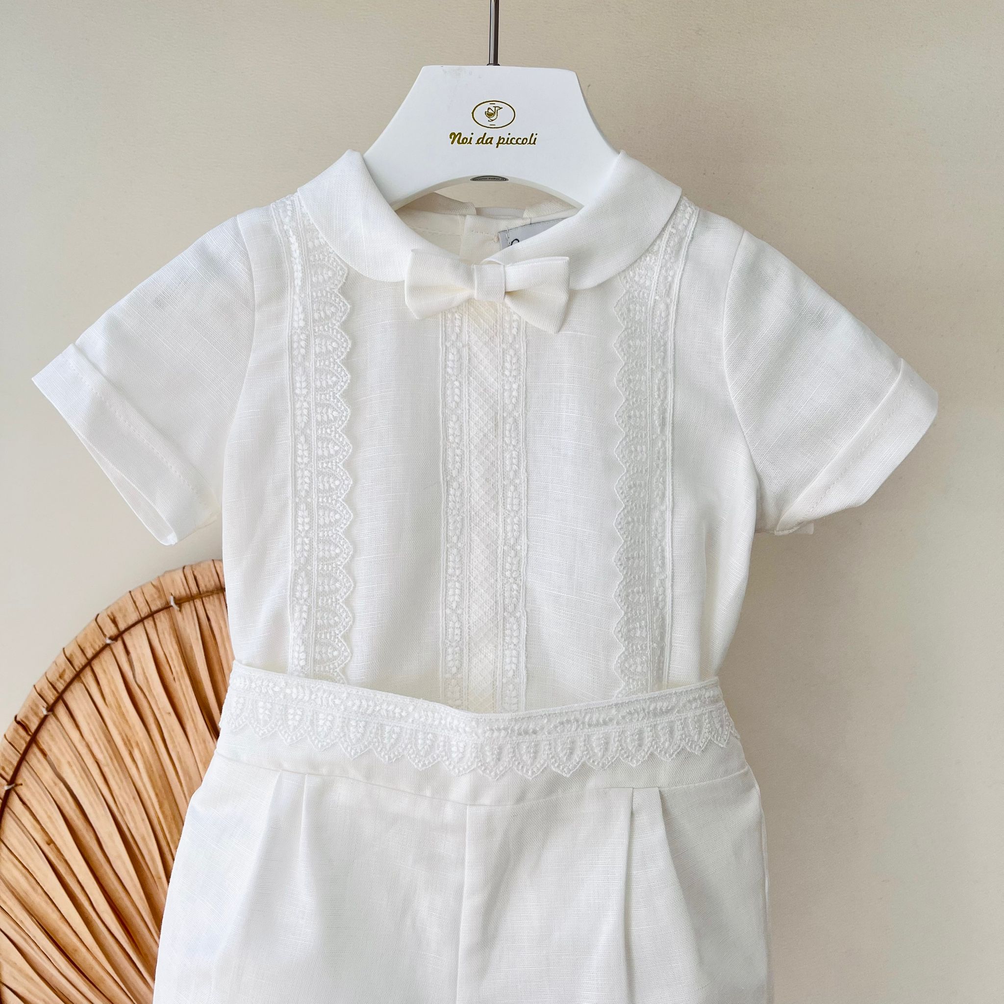 COMPLETO CERIMONIALE BIANCO - Noi da piccoli